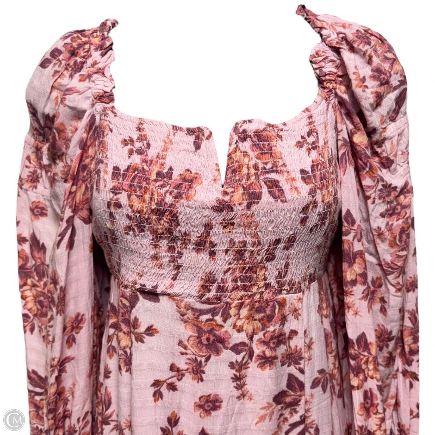 Dress Casual Maxi By Free People In Floral Print, Size: Xs