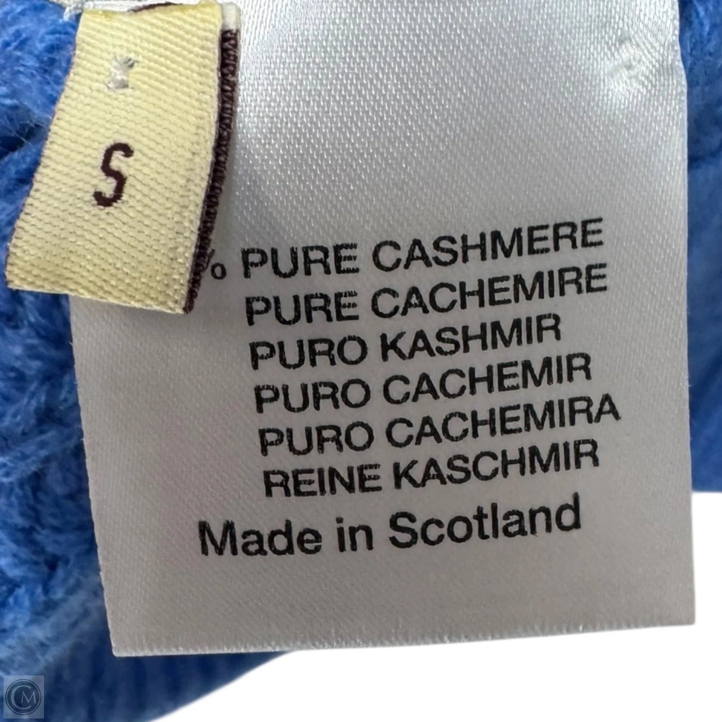 Sweater Cashmere By McCully’s In Blue, Size: S