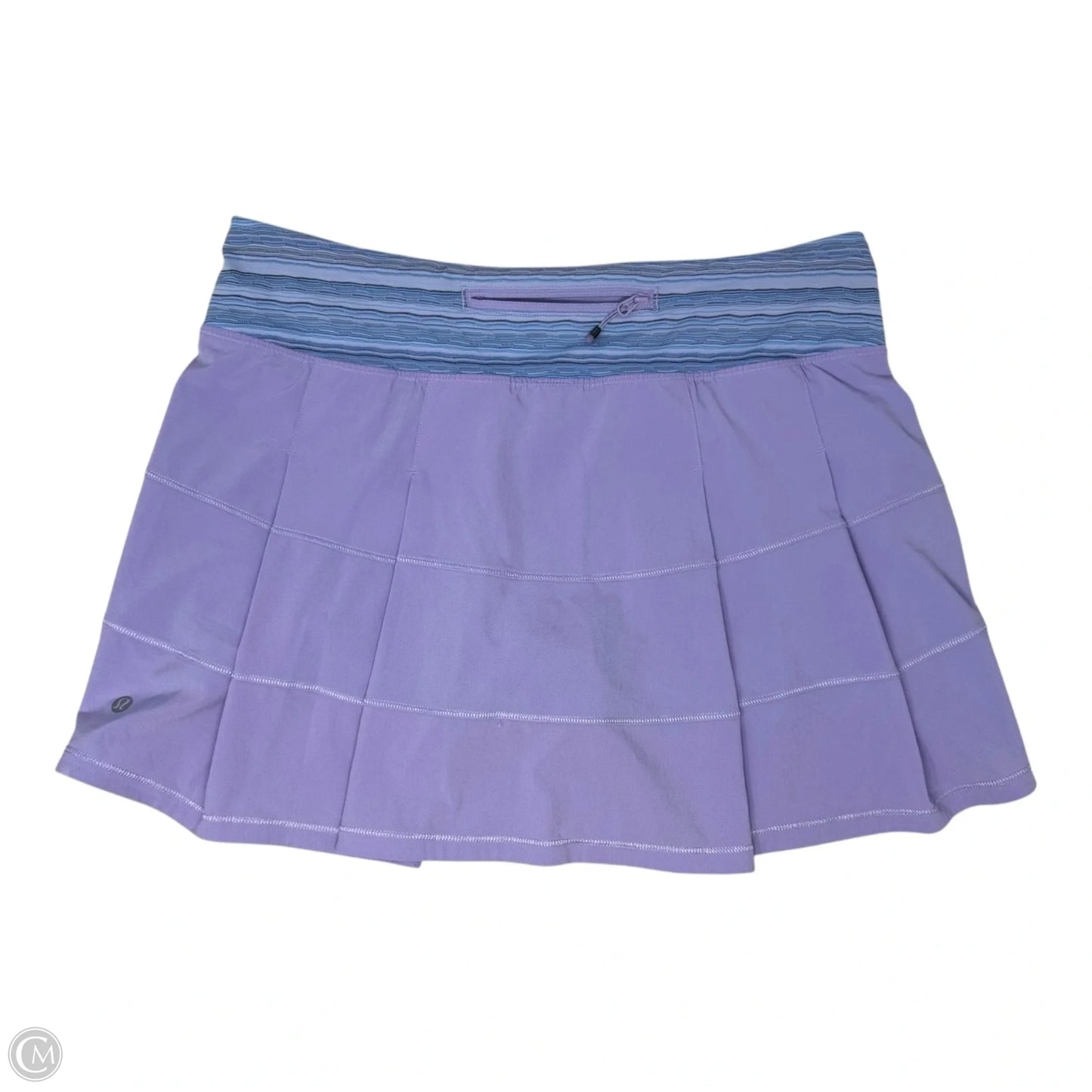 Athletic Skort By Lululemon In Purple, Size: 8