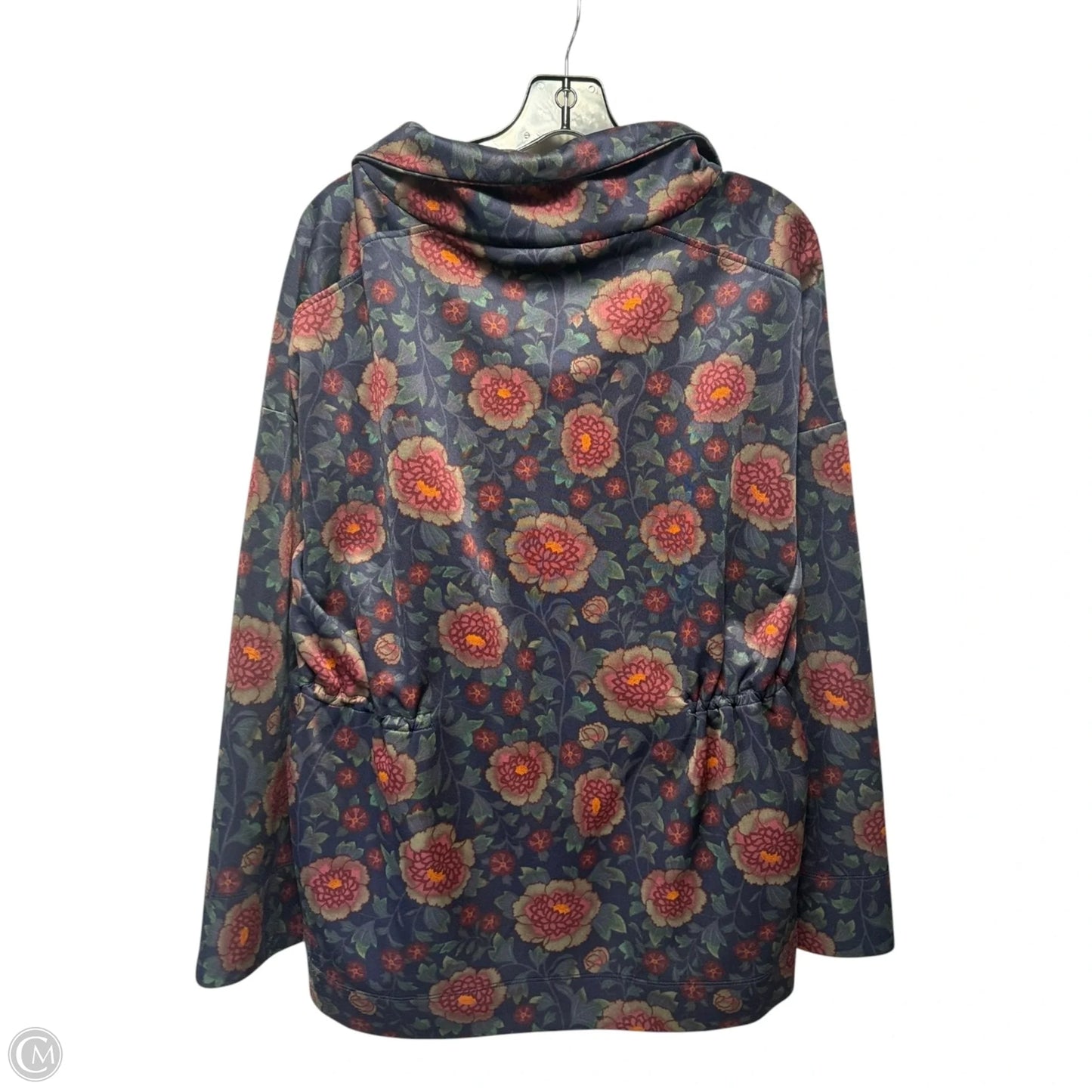 Freesia Floral Drawstring Pullover Jacket By Saturday Sunday X Anthropologie In Floral Print, Size: L