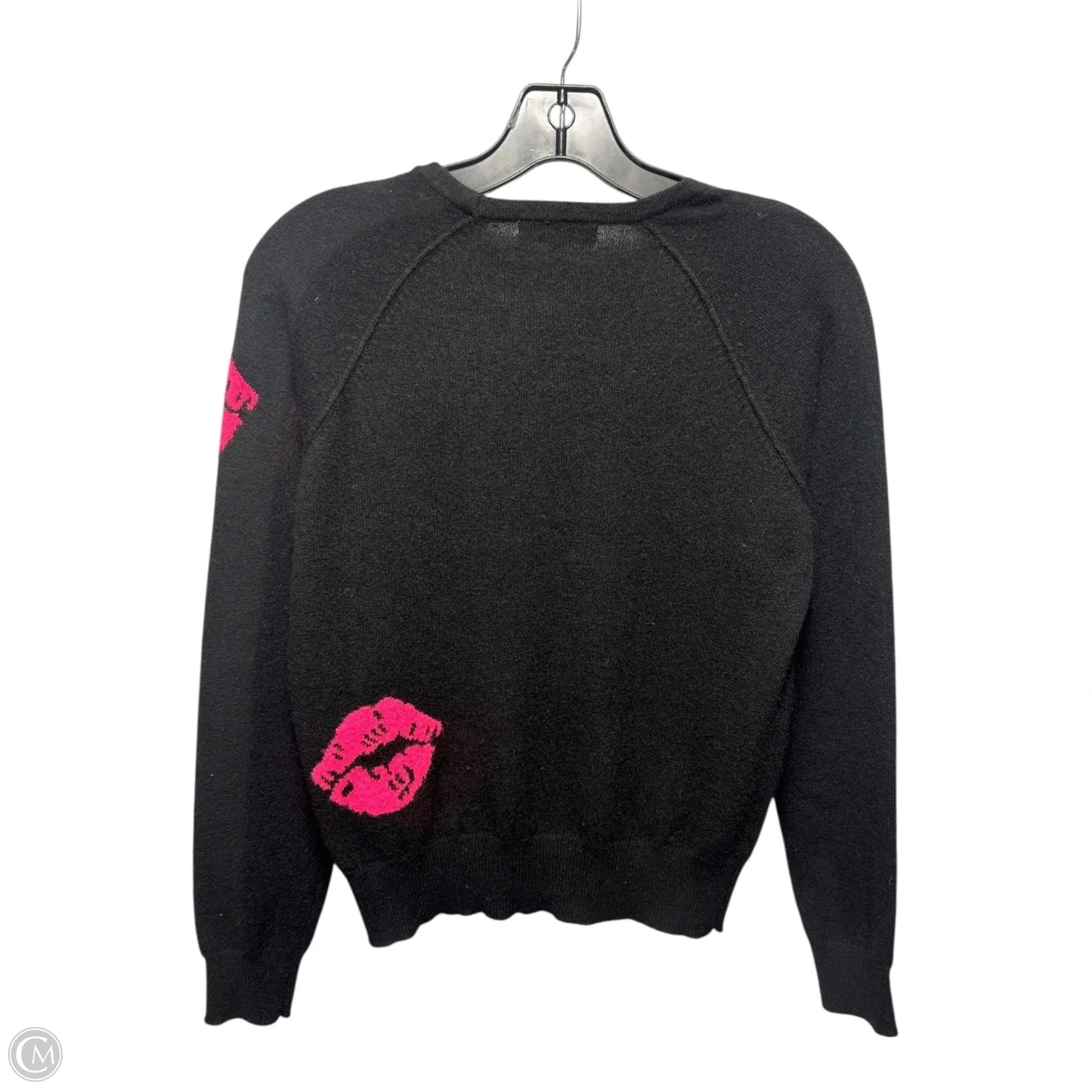 Kiss Sweater Cashmere By Scott & Scott In Black, Size: S