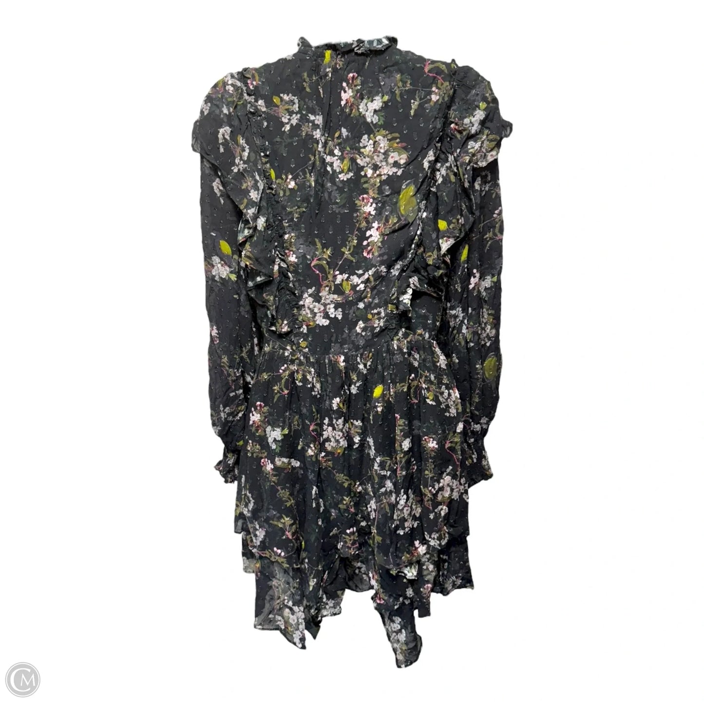 Elise Viola Dress Designer By All Saints In Floral Print, Size: 4