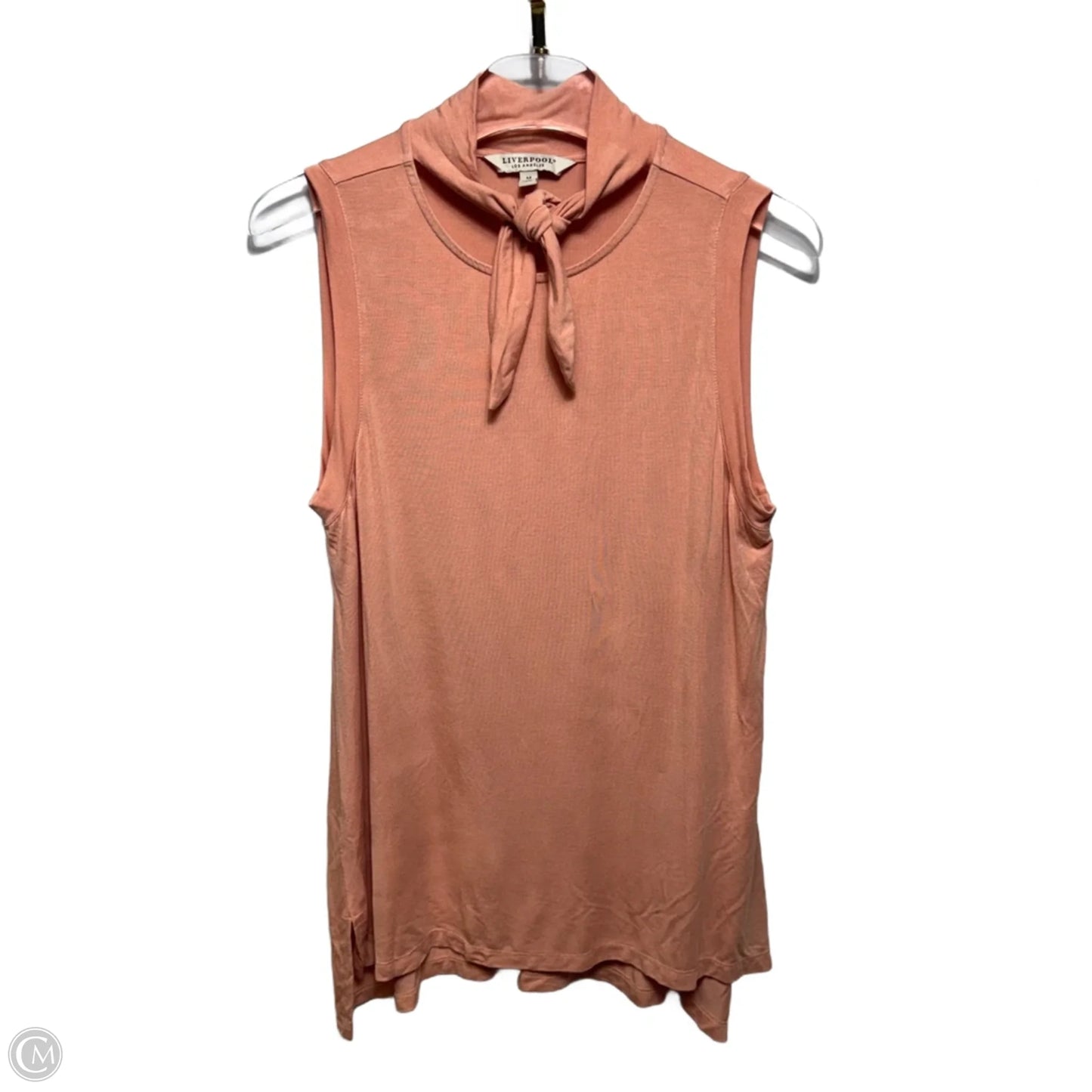 Top Sleeveless By Liverpool In Dusty Coral, Size: M