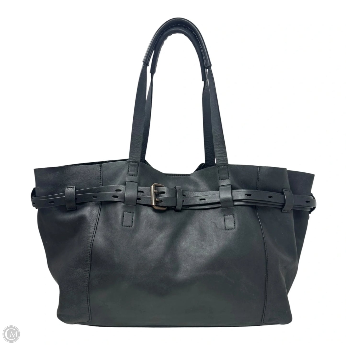 Oversized Shoulder Handbag Leather By Joy Gryson, Size: Large