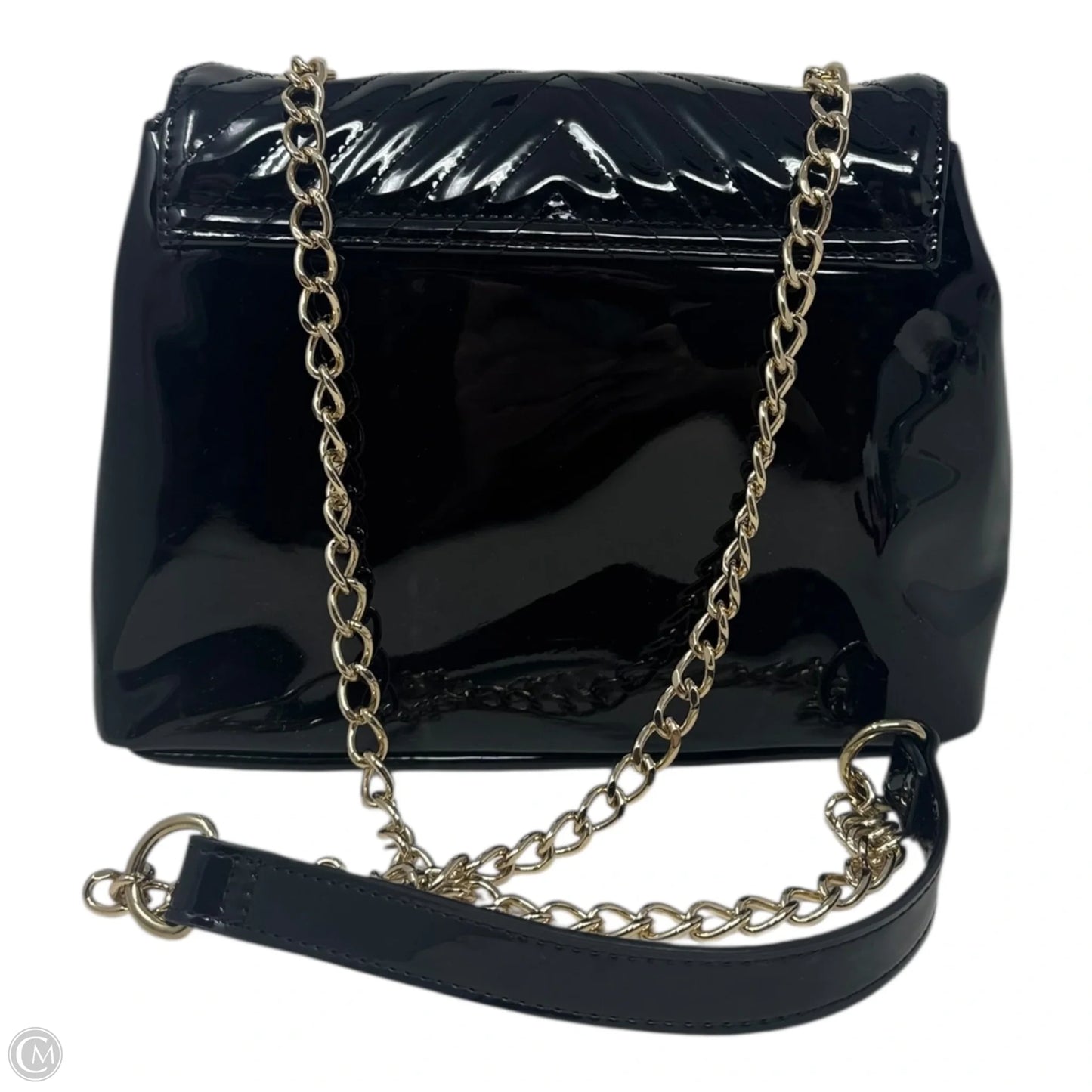 Quilted Patent Crossbody Handbag By Harrod’s, Size: Medium