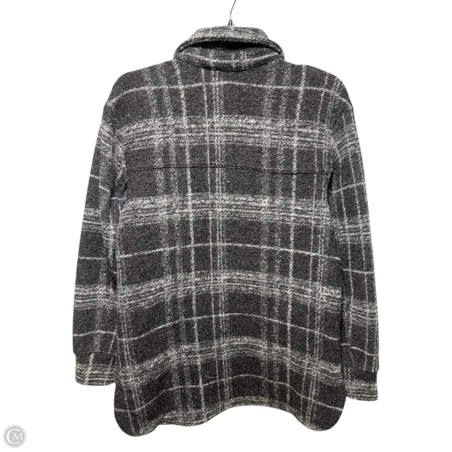 Wool Blend Jacket By Banana Republic In Grey, Size: Xs