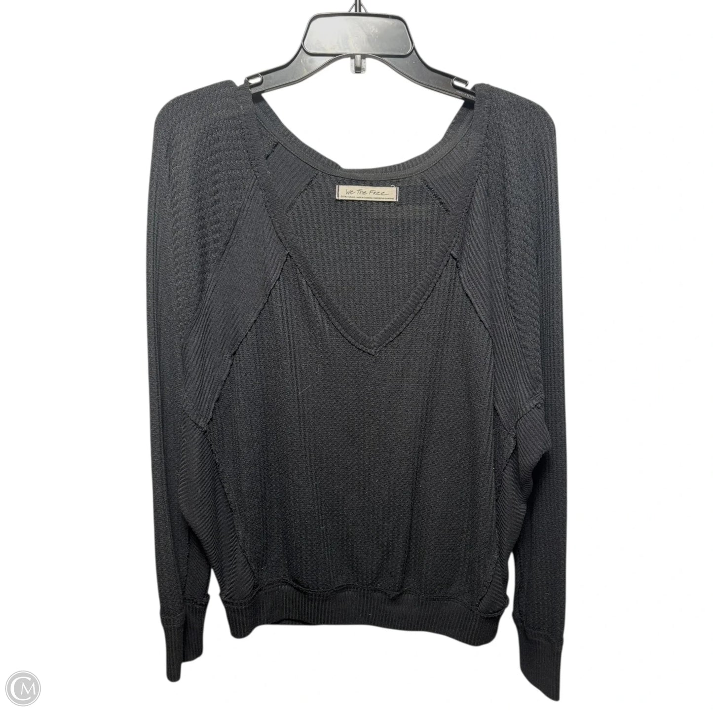 Top Long Sleeve By We The Free In Black, Size: Xs