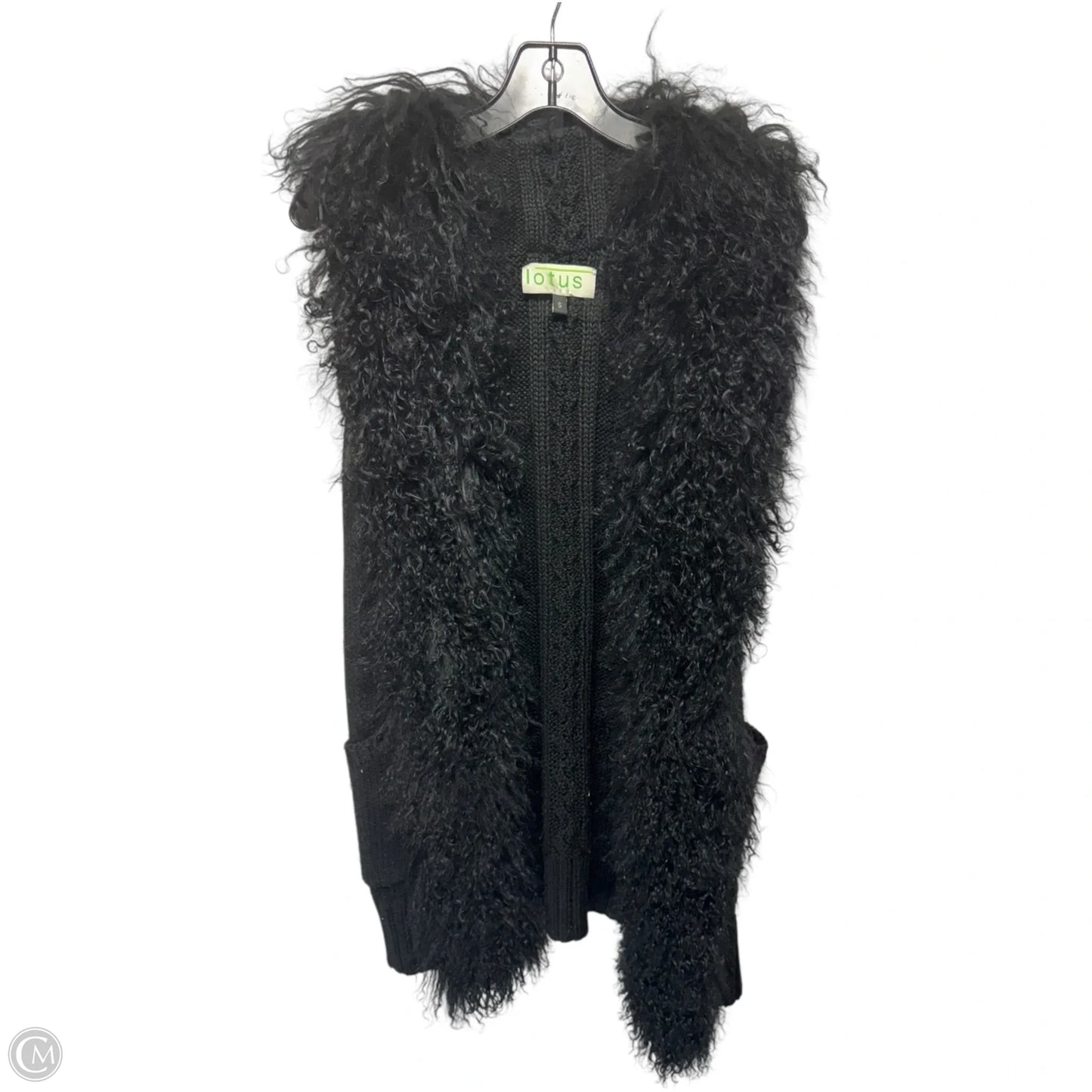 Vest Other By Lotus In Black, Size: S
