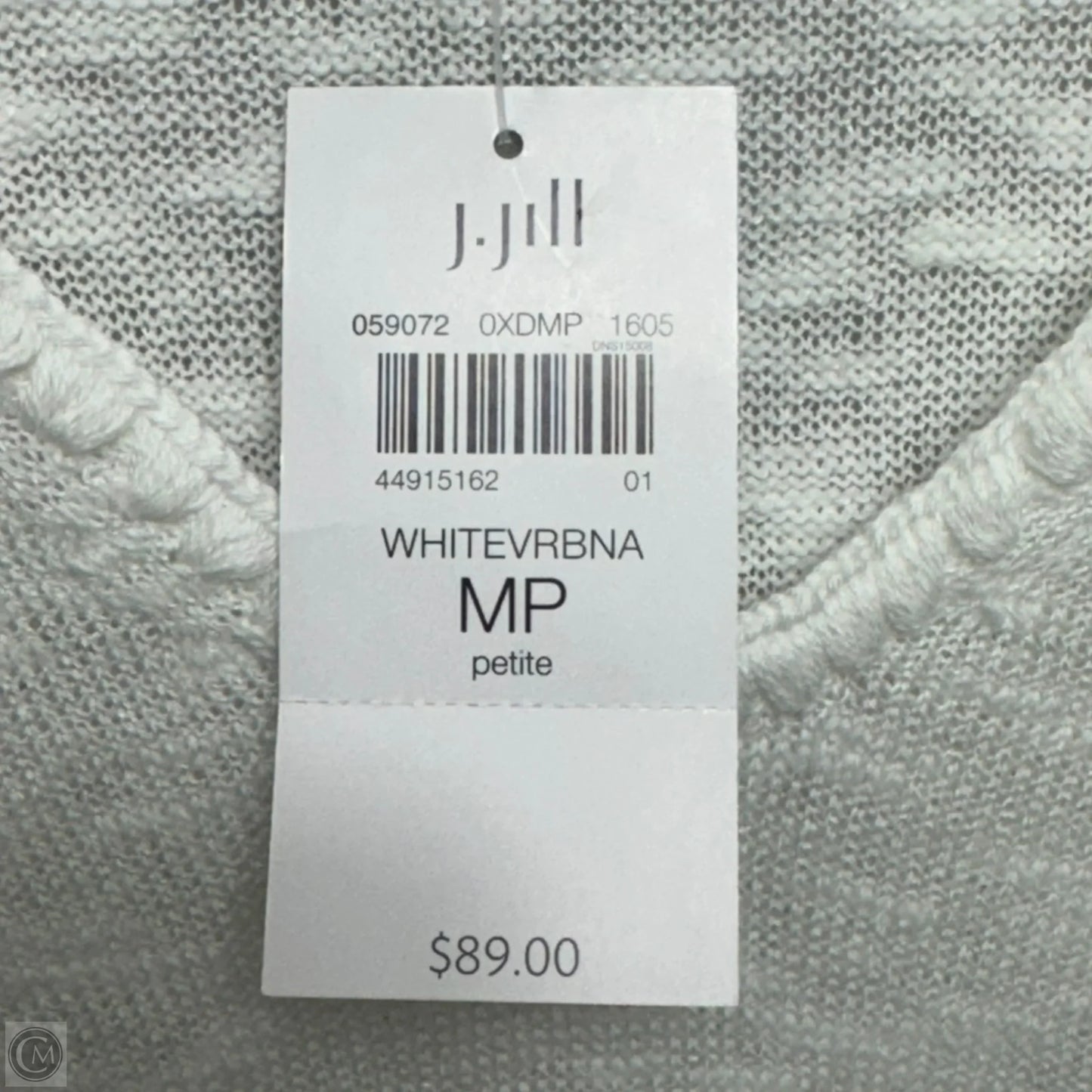Linen Sweater By J. Jill In Striped Pattern, Size: Mp