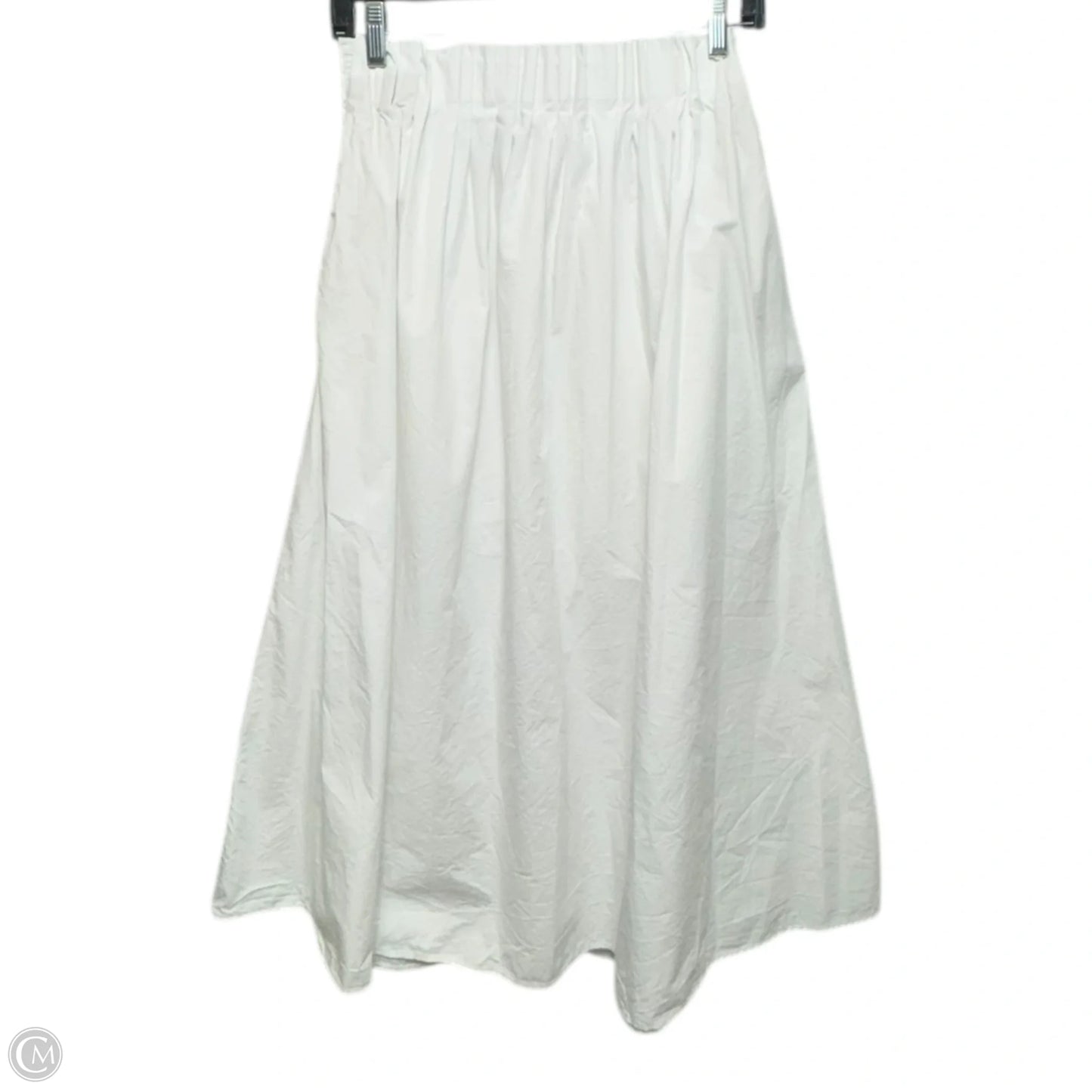 Skirt Maxi By Zara In White, Size: S