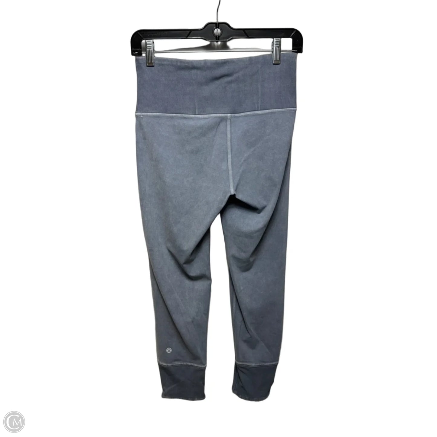 Athletic Capris By Lululemon In Blue, Size: 6