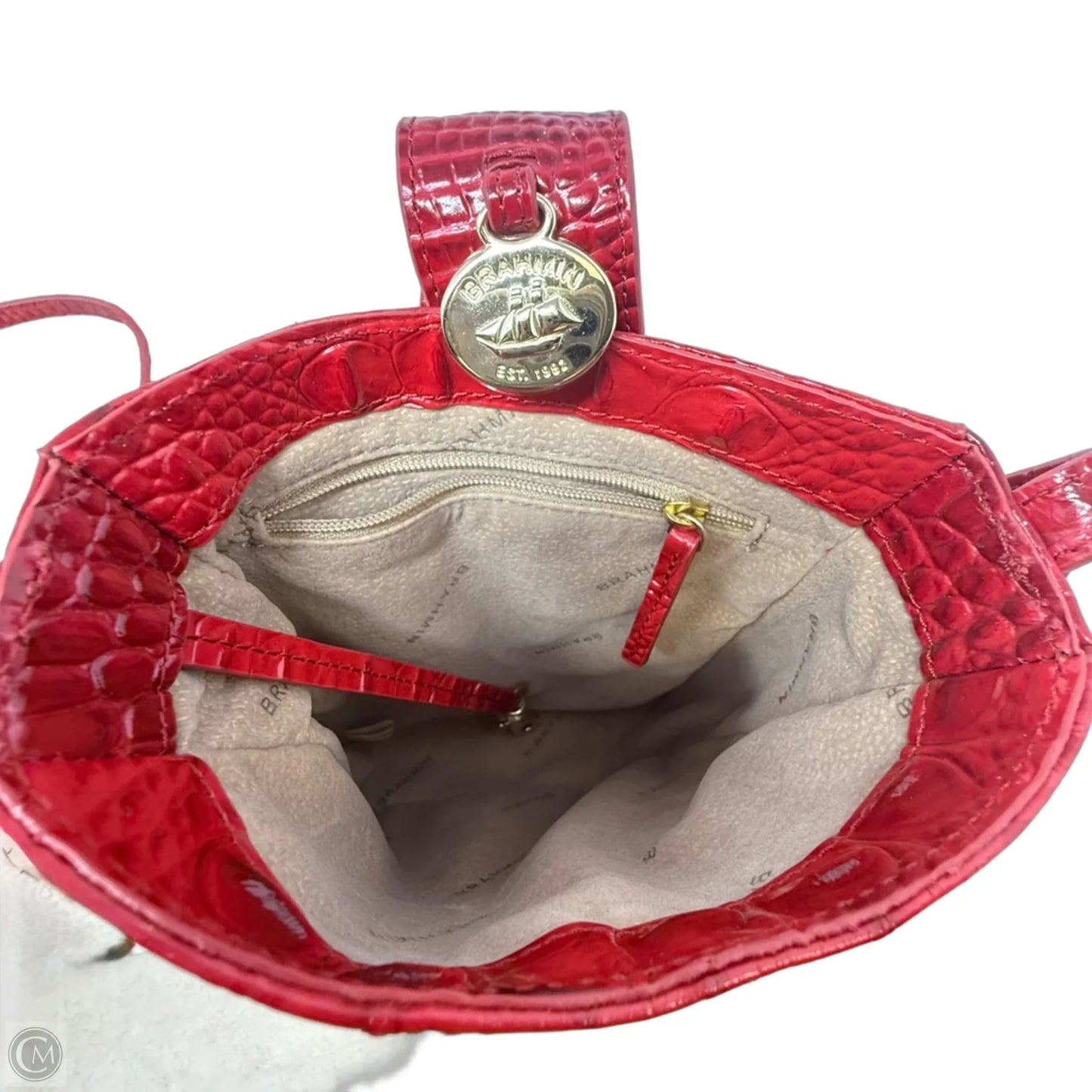 Crossbody Designer By Brahmin, Size: Small