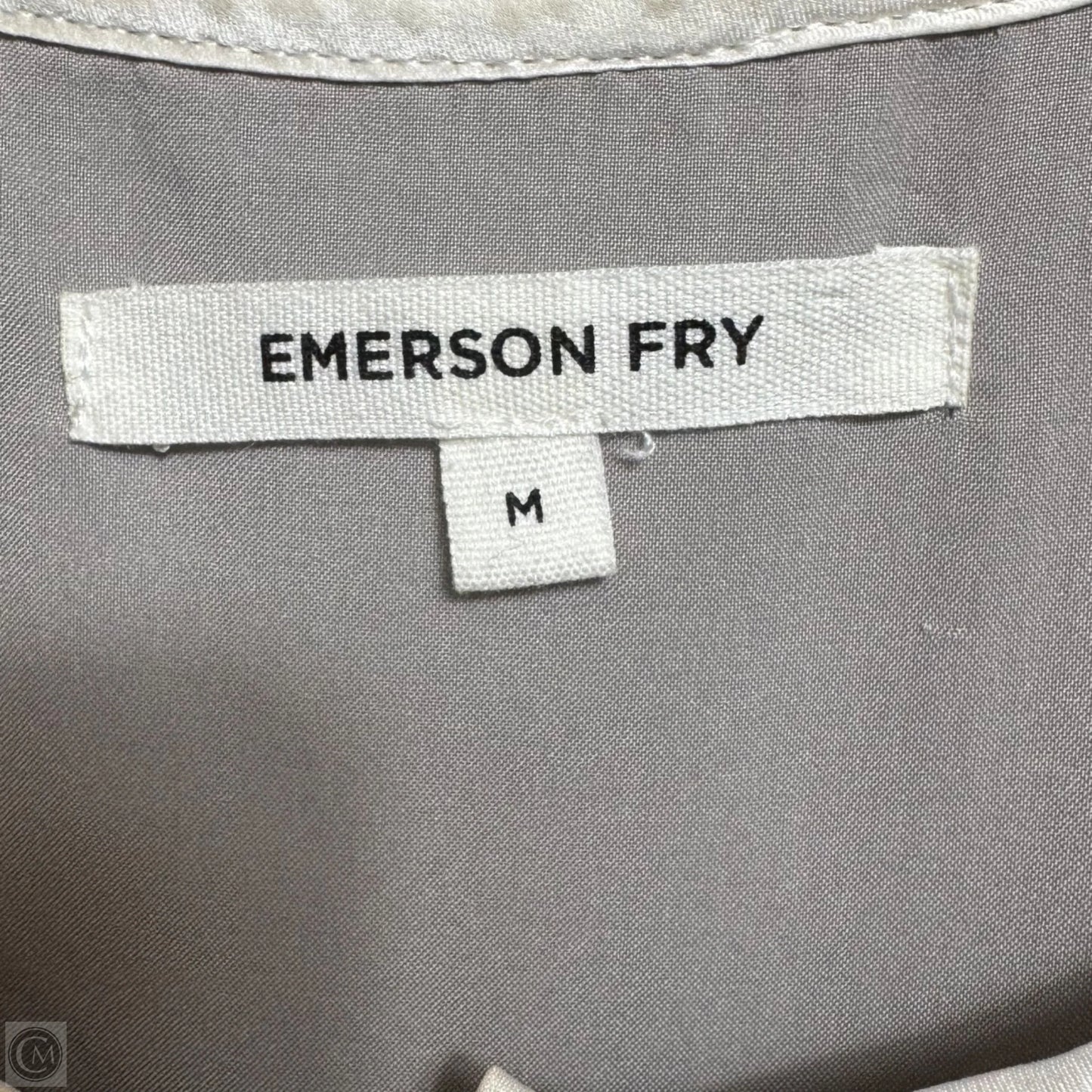 AS IS Marion Sequin Long Dress By Emerson Frye In Silver, Size: M