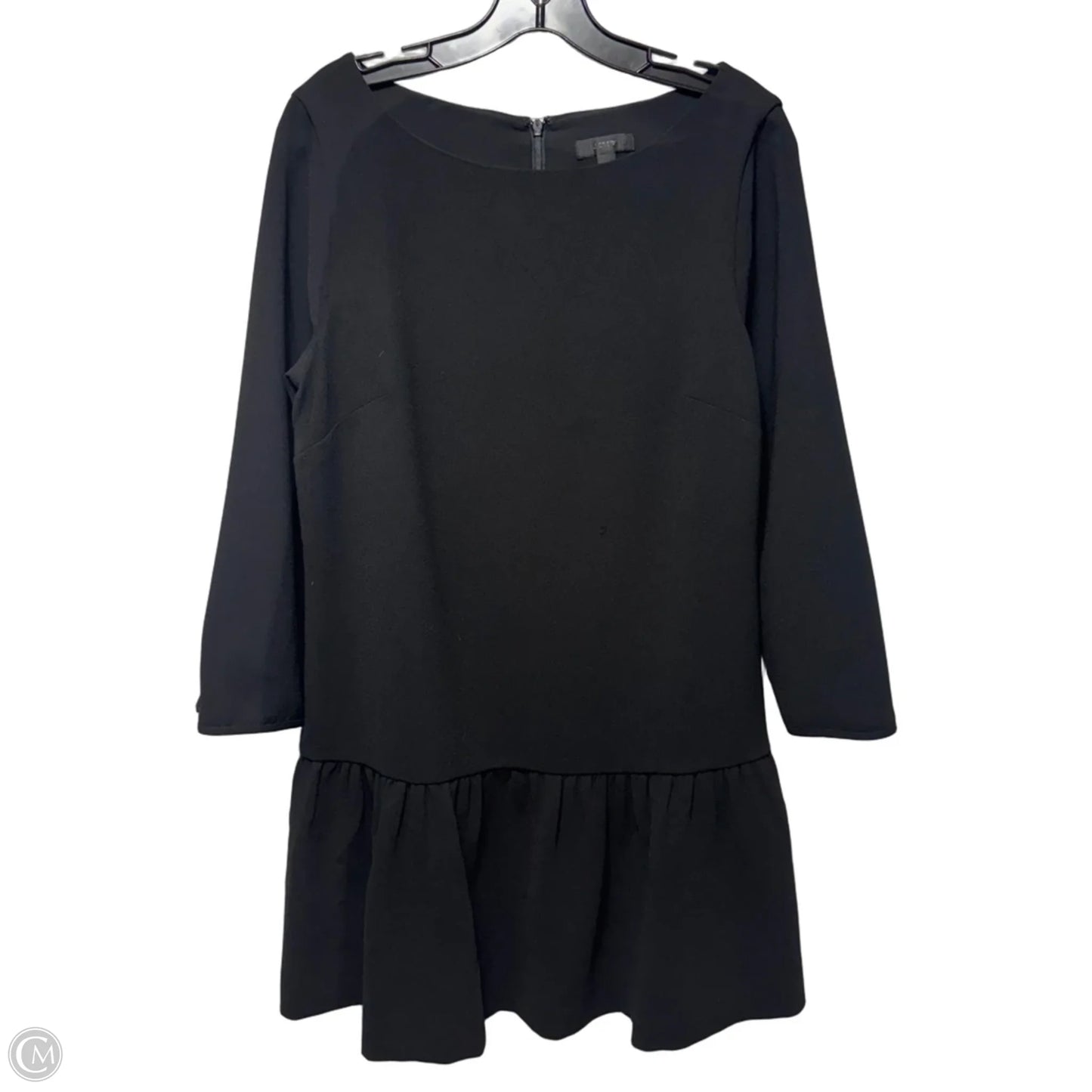Drop Waist Midi Dress By J. Crew In Black, Size: 10
