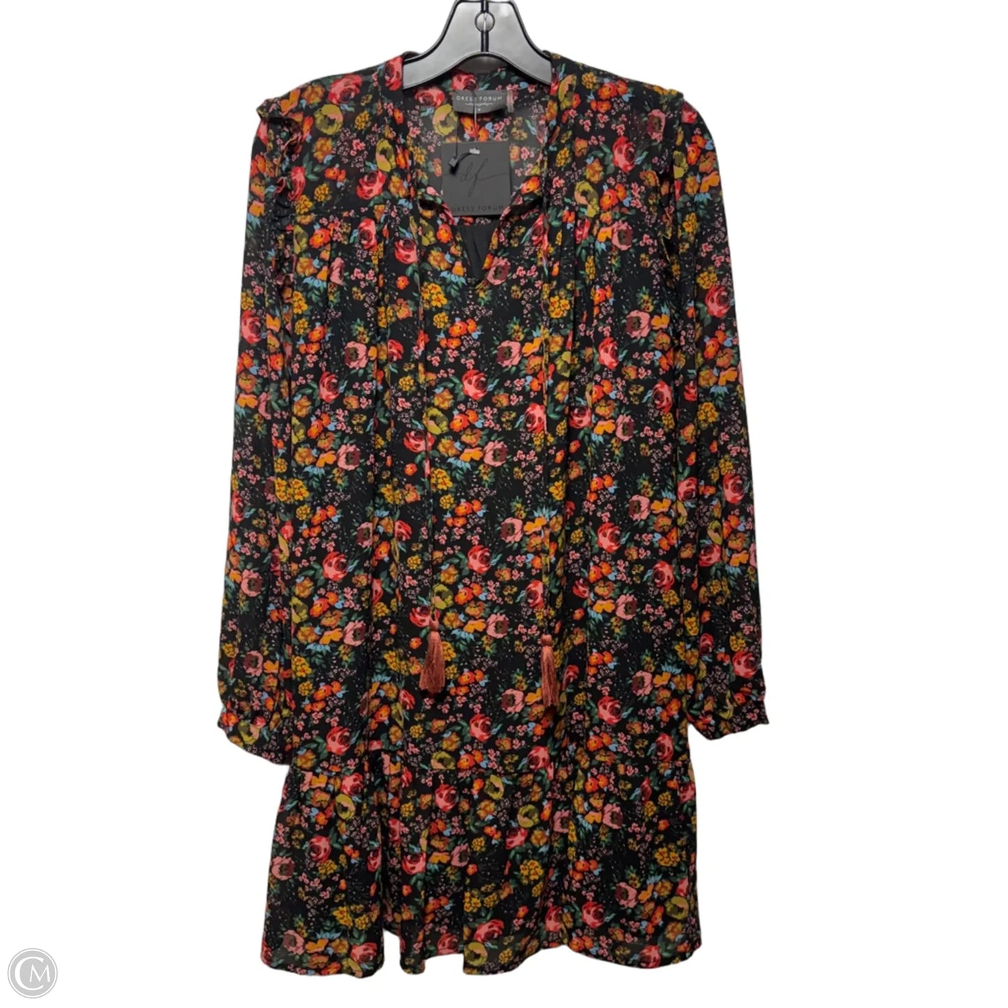Dress Casual Short By Dress Forum In Floral Print, Size: M