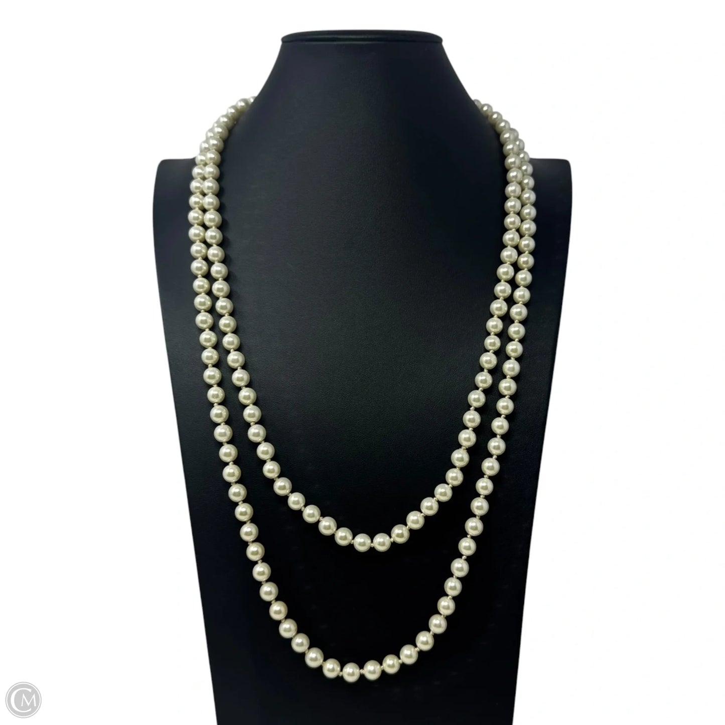 Long Faux Pearl Necklace Unbranded