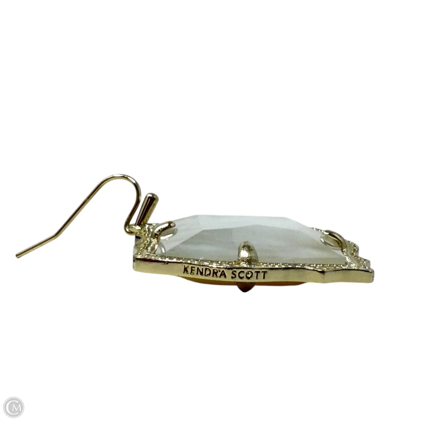 Kyrie 14K gold plated Dyed Ivory Mother-Of-Pearl Earrings Drop By Kendra Scott