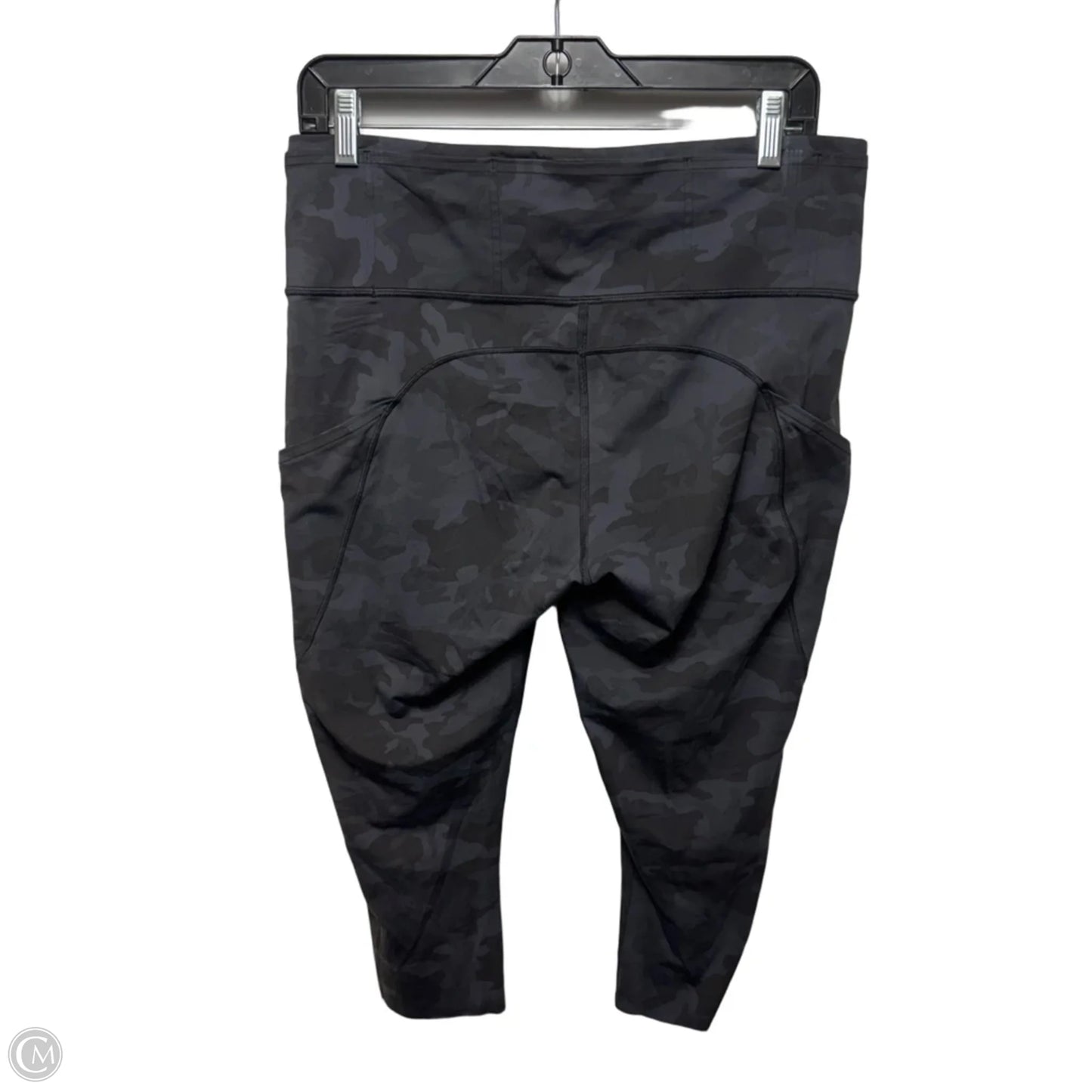 Athletic Leggings By Lululemon In Camouflage Print, Size: 12