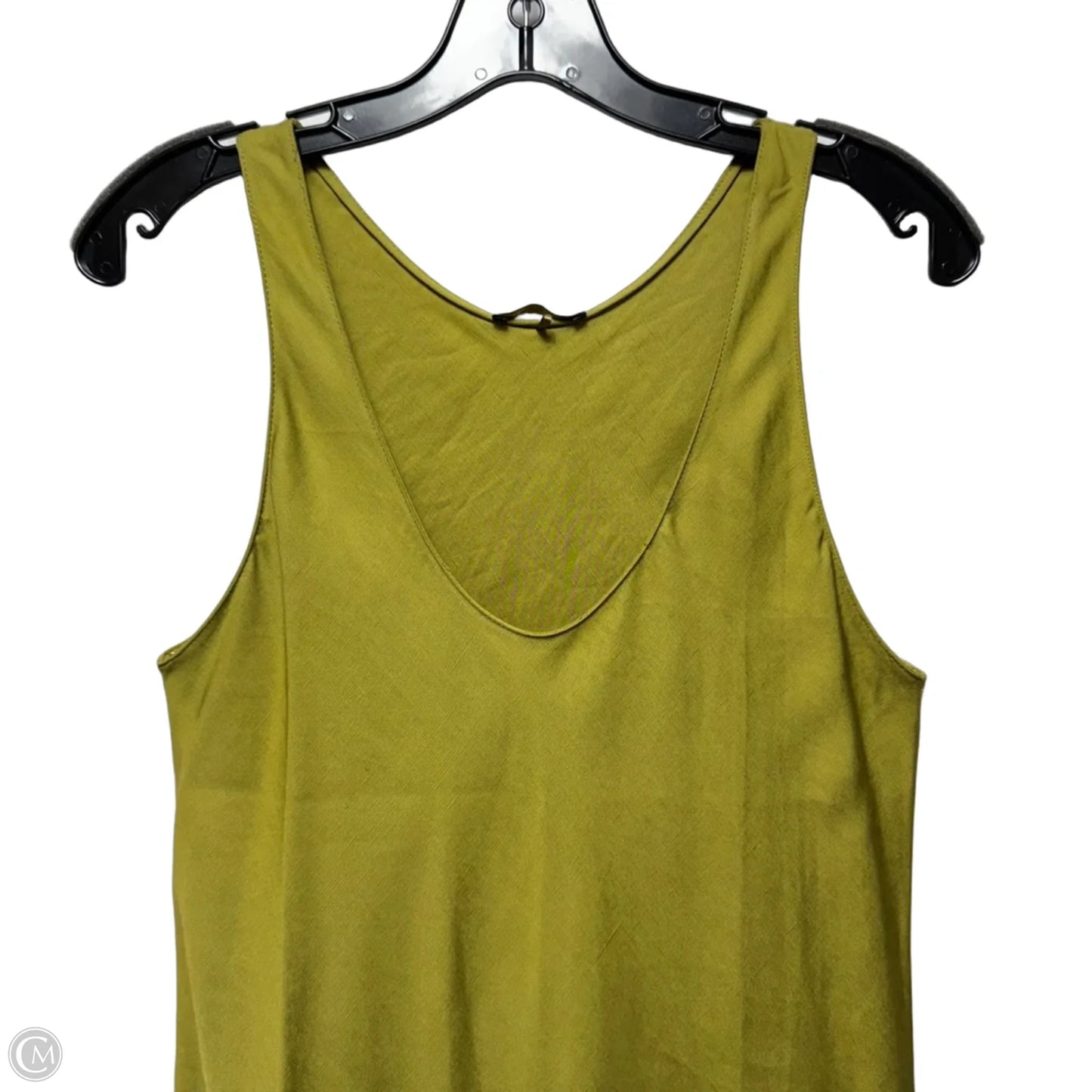 Tank Dress Casual Maxi By Massimo Dutti In Green, Size: S