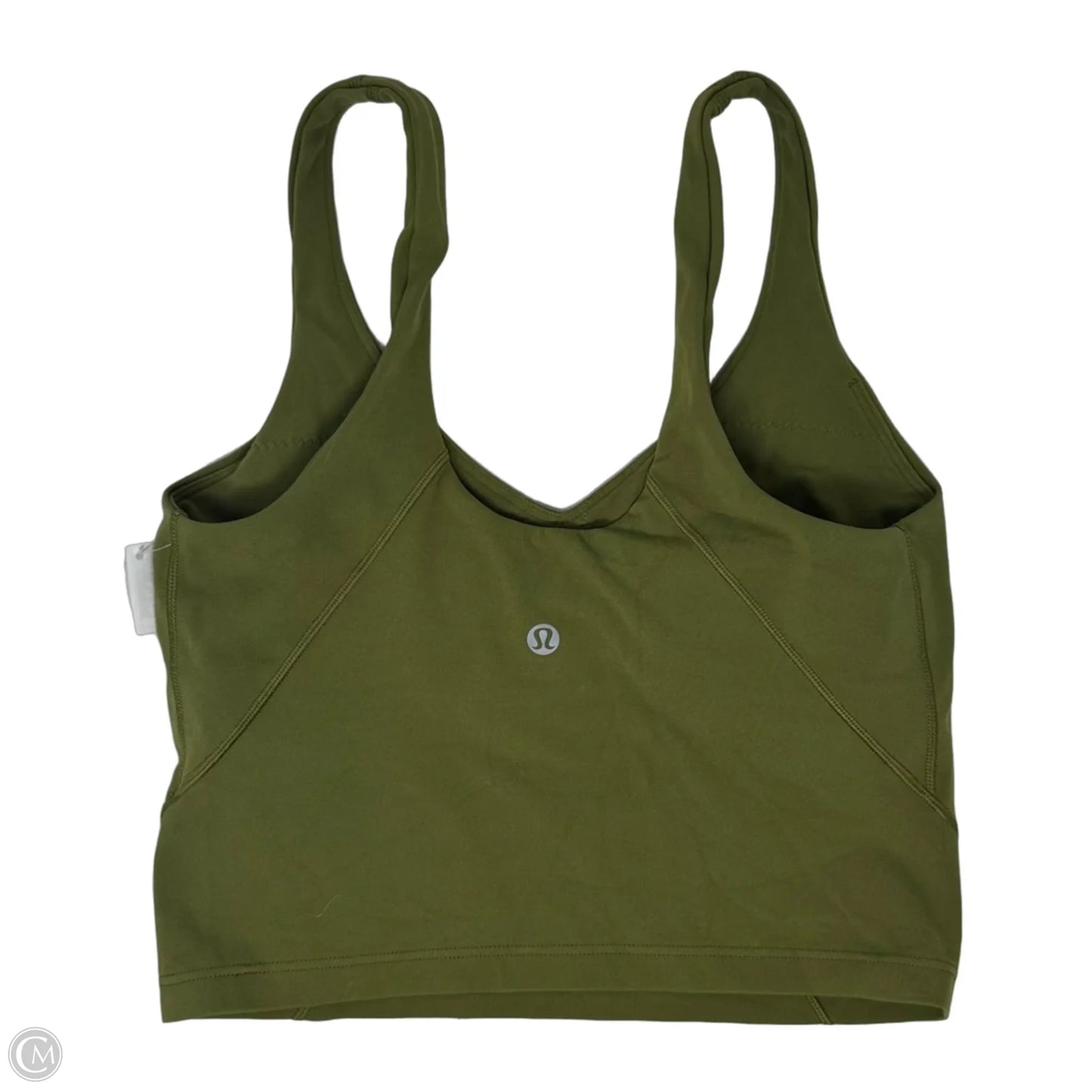 Athletic Tank/Bra By Lululemon In Green, Size: 4