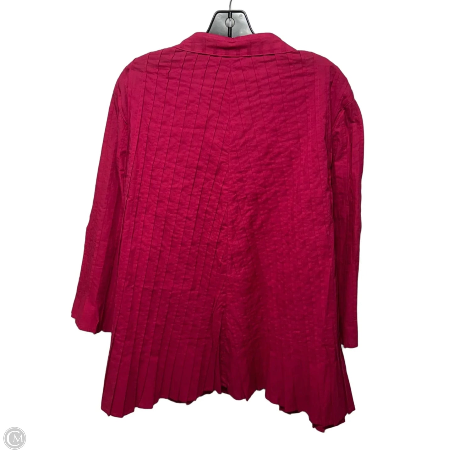 Top 3/4 Sleeve By John Mark In Pink, Size: 1x