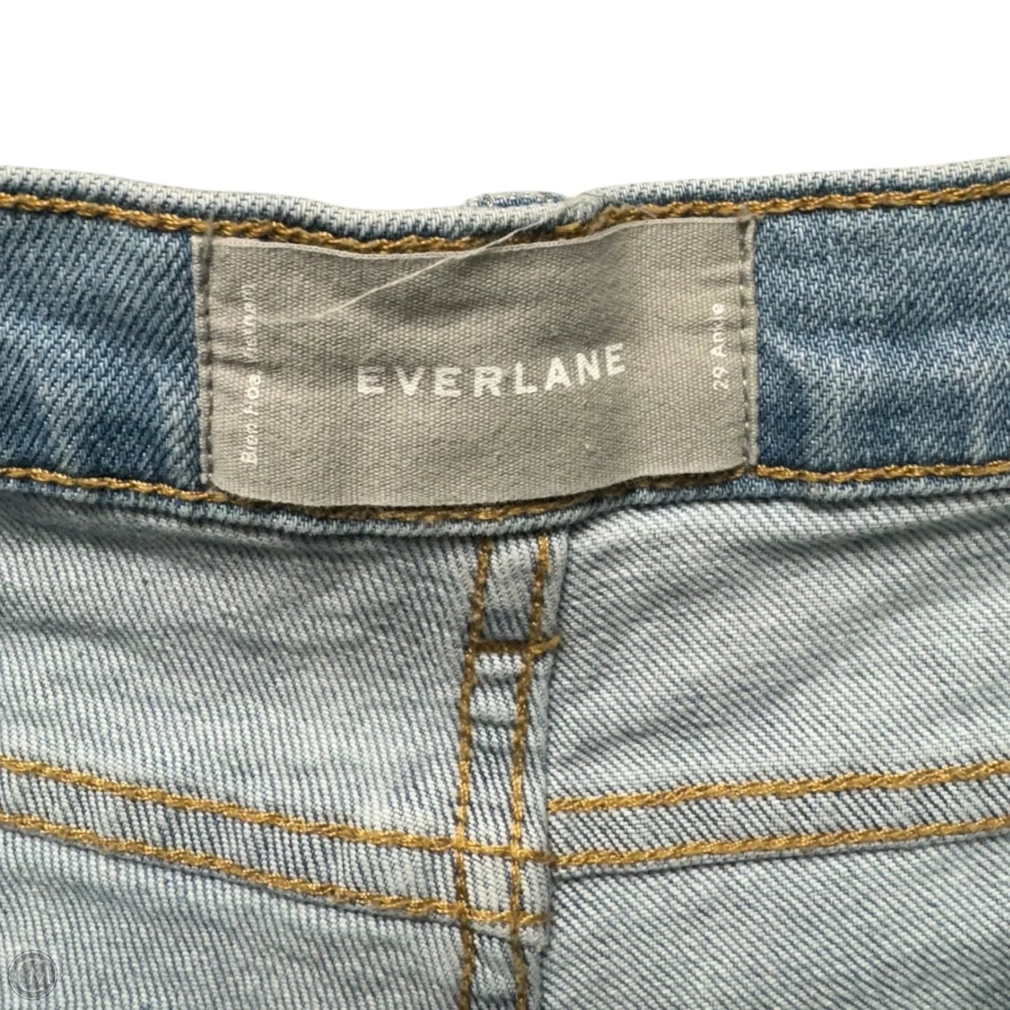 Skinny Ankle Jeans By Everlane In Blue Denim, Size: 8/29
