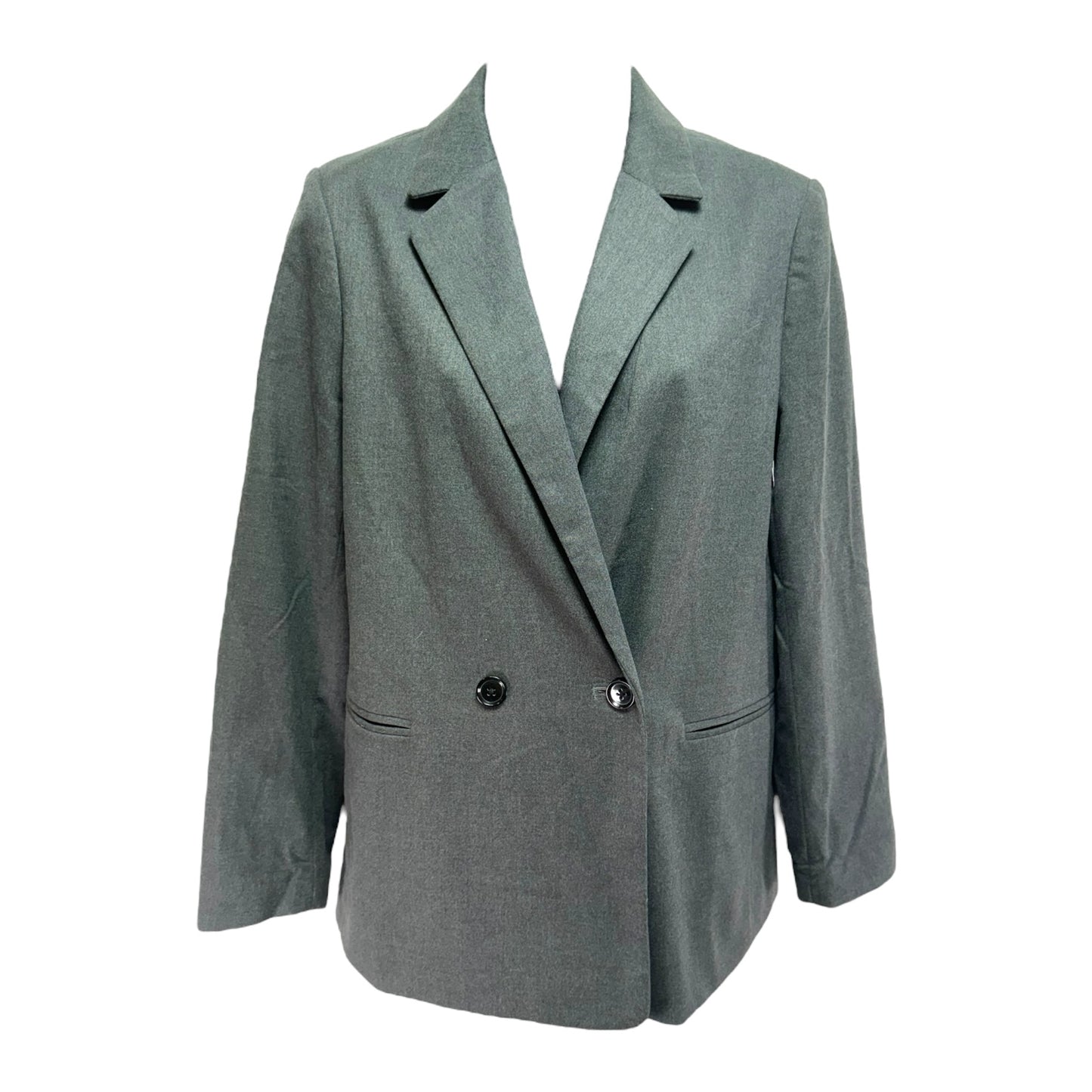 Blazer By Banana Republic In Grey & Orange, Size: 6