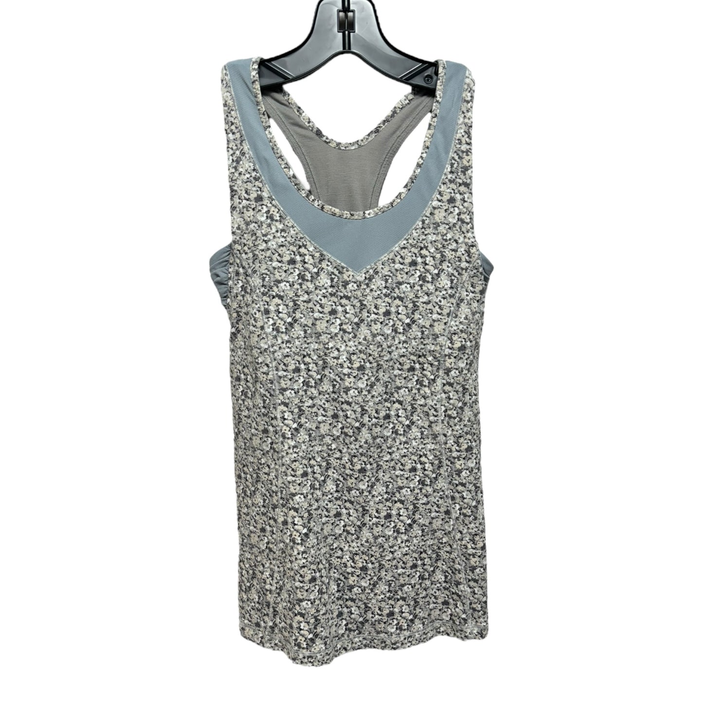 Tone It Tank By Lululemon In Petite Fleur Silver Spoon / Ambient Grey, Size: 4