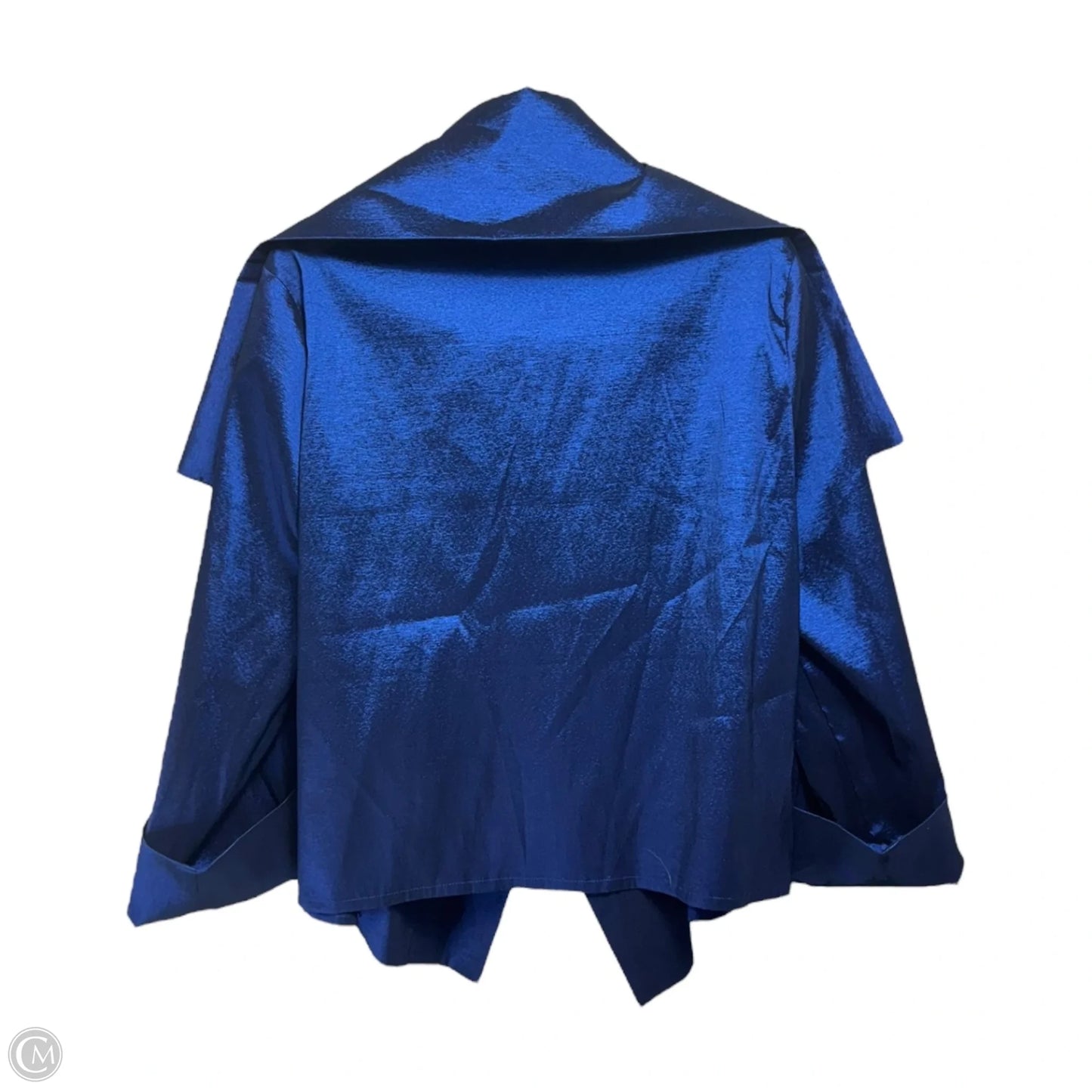 Blazer By Marla Wynne In Blue, Size: Xl