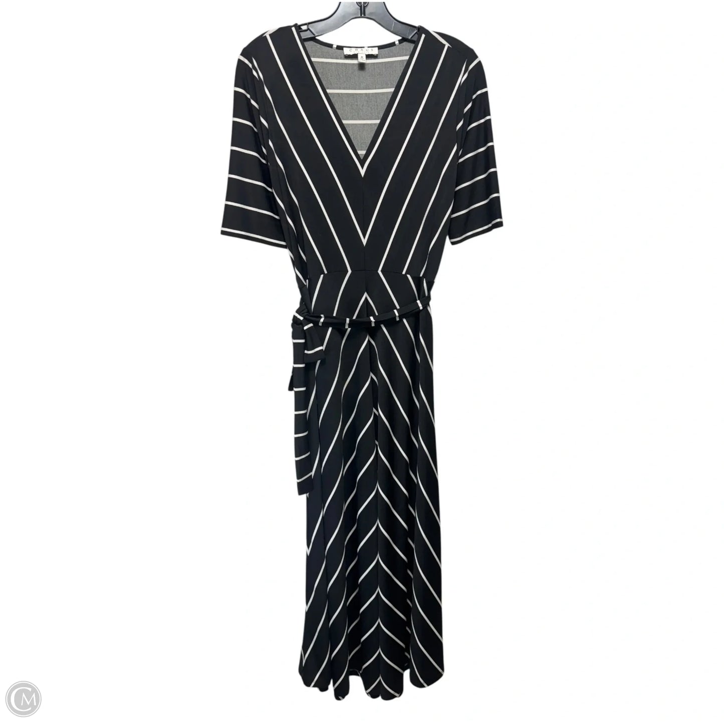 Dress Casual Maxi By Chaus In Black, Size: M