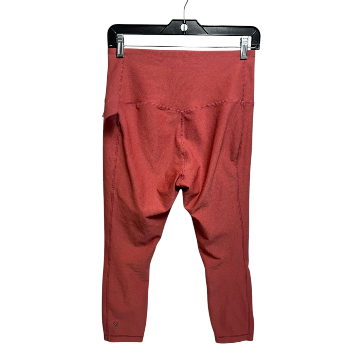 High Waisted 7/8 Athletic Leggings By Mpg Sport In Coral, Size: M