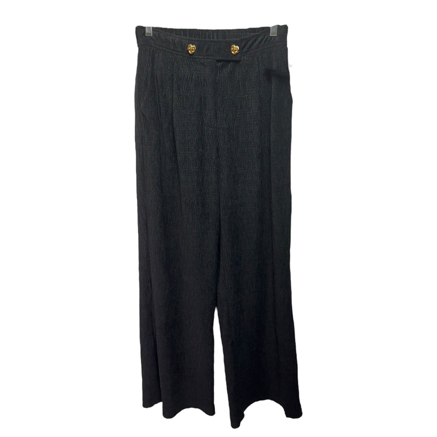 Textured Pants Wide Leg By FRNCH Paris Size: Xs