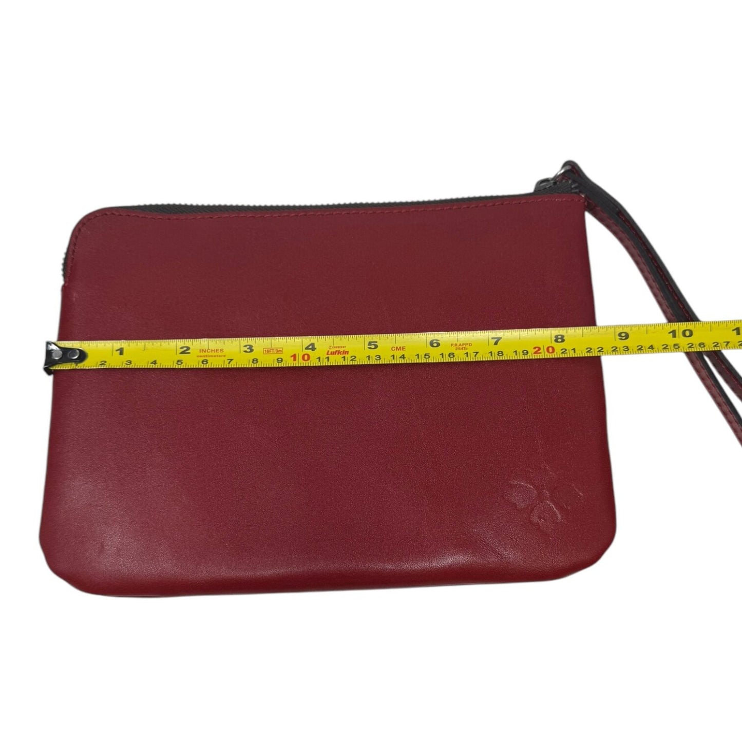 Cassini Tooled Leather Wristlet Designer By Patricia Nash Size: Small
