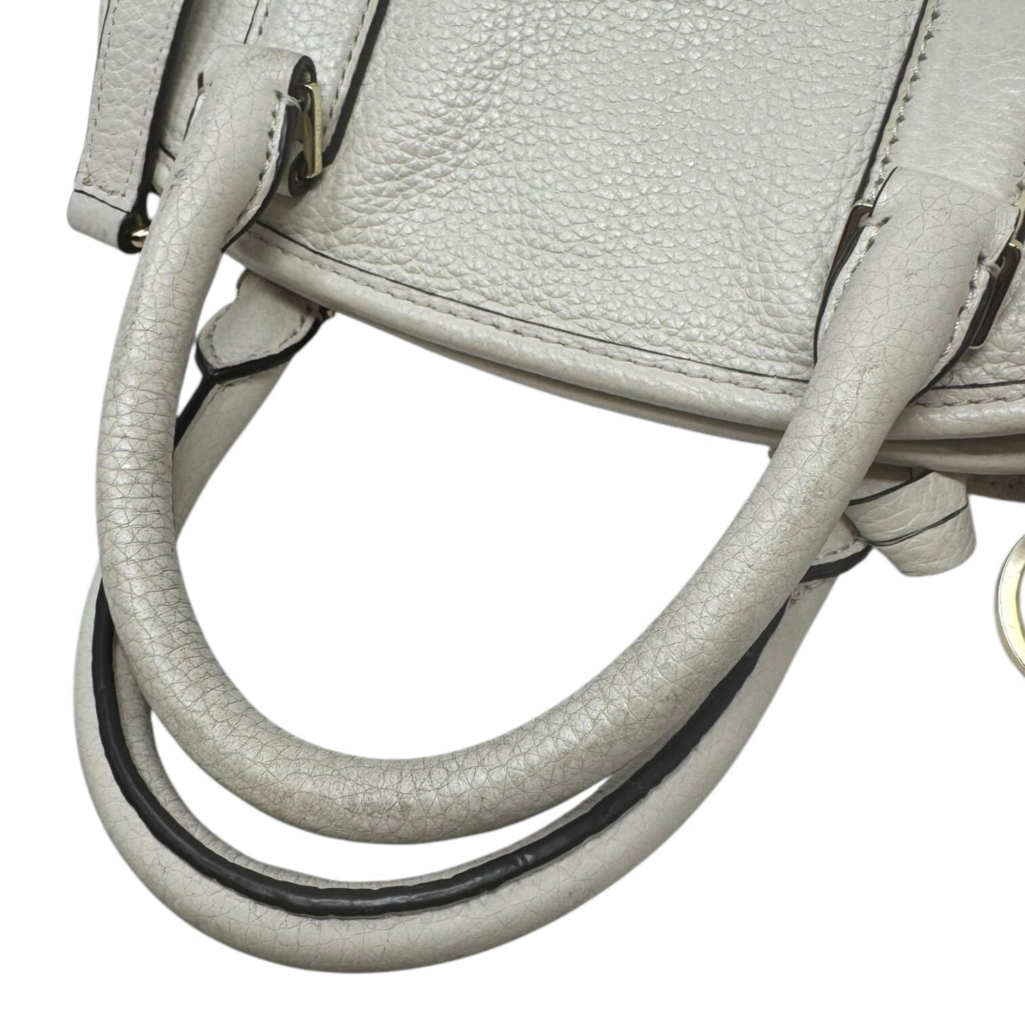 Hutton Dome Top Handle Crossbody Handbag Leather By Michael By Michael Kors Size: Medium