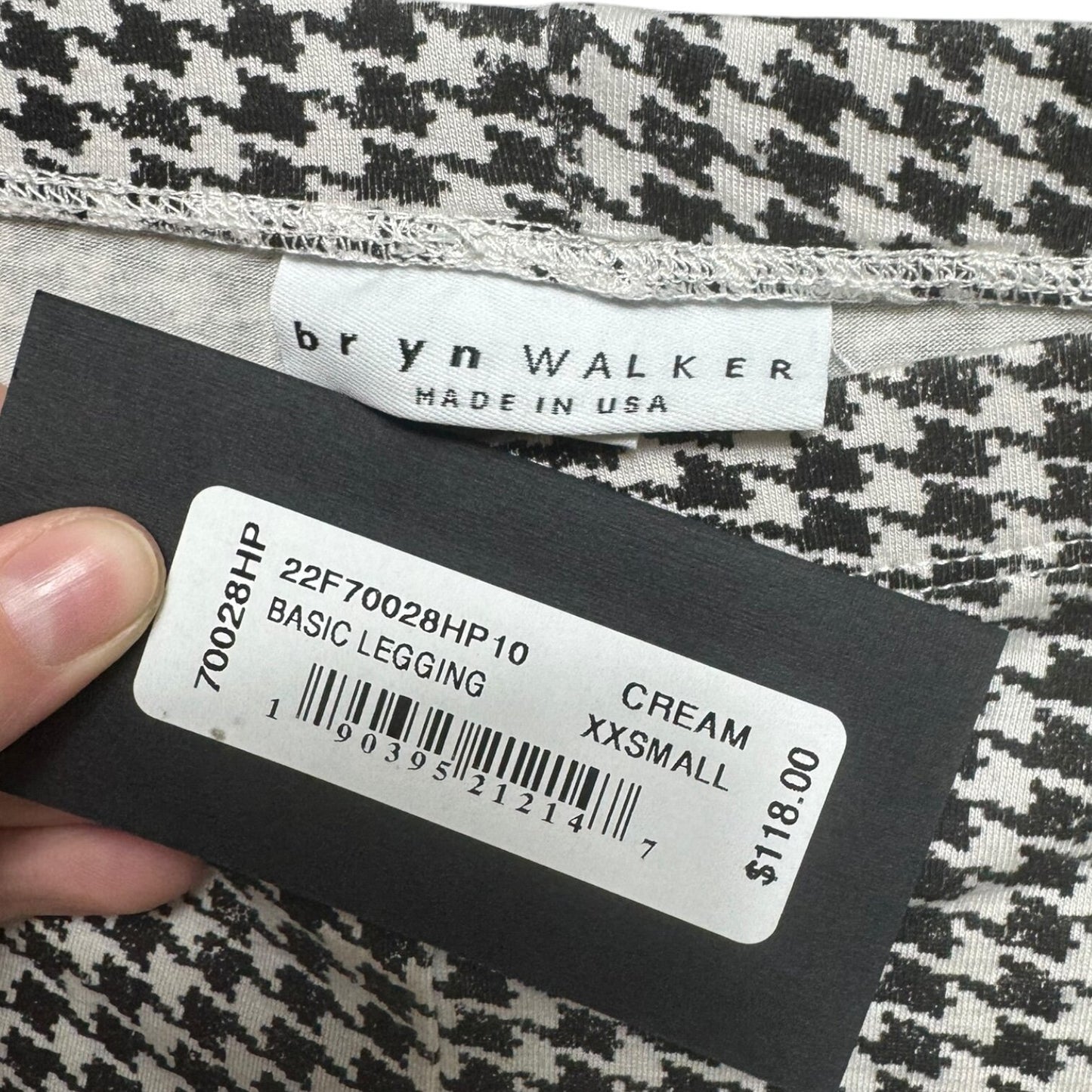 Herringbone Pants Leggings By Bryn Walker Size: Xxs