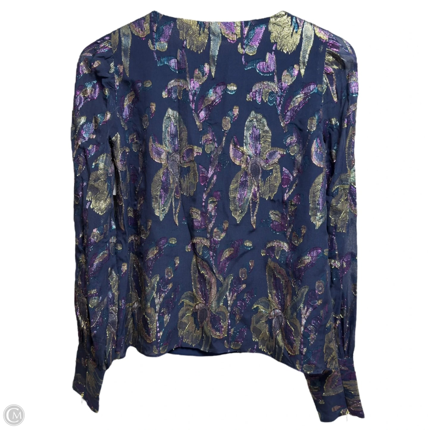 Lambert Silk Top Designer By Lilly Pulitzer In Multi-colored, Size: Xxs