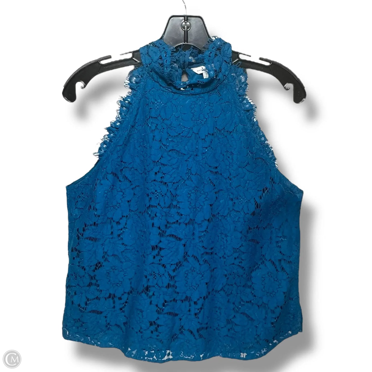 Top Sleeveless Designer By Diane Von Furstenberg In Teal, Size: S