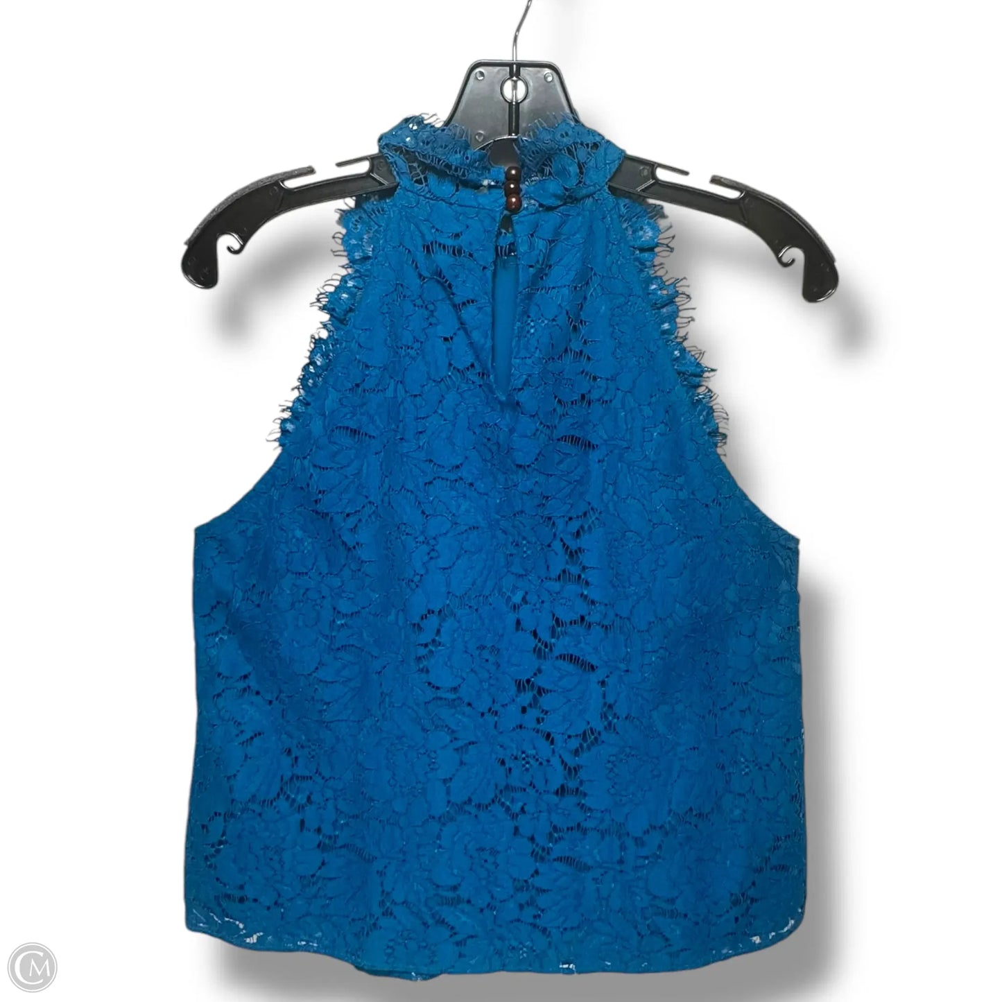 Top Sleeveless Designer By Diane Von Furstenberg In Teal, Size: S
