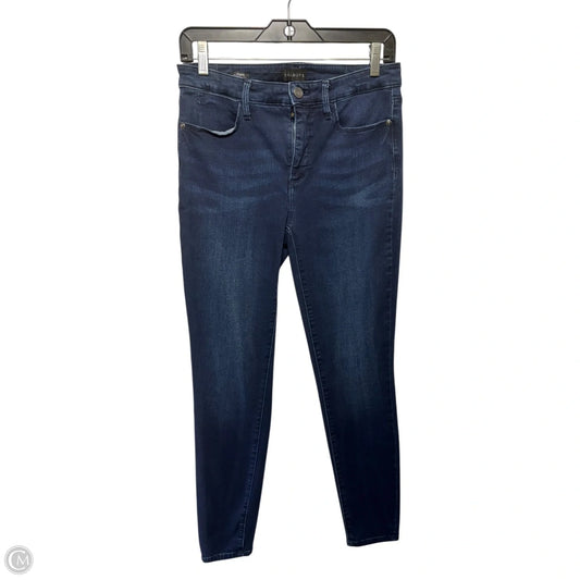 Jeans Skinny By Talbots In Blue Denim, Size: 2