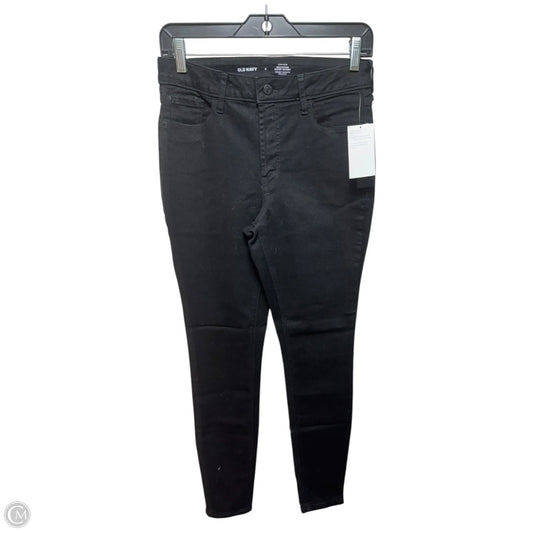 High Rise Jeans Super Skinny By Old Navy In Black, Size: 4
