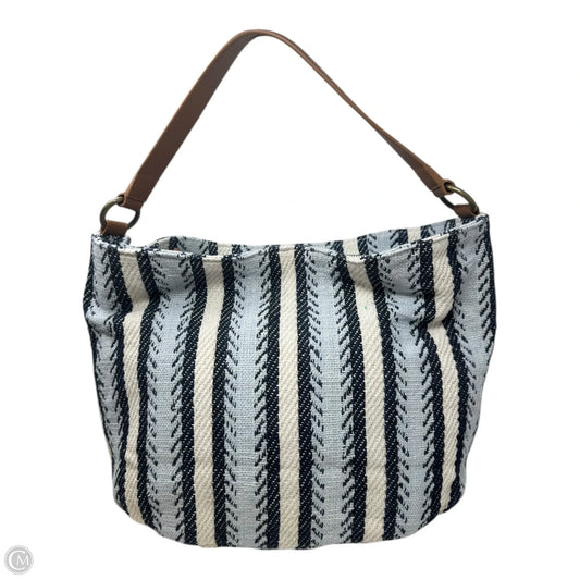 Woven Tote Handbag By Coldwater Creek, Size: Medium