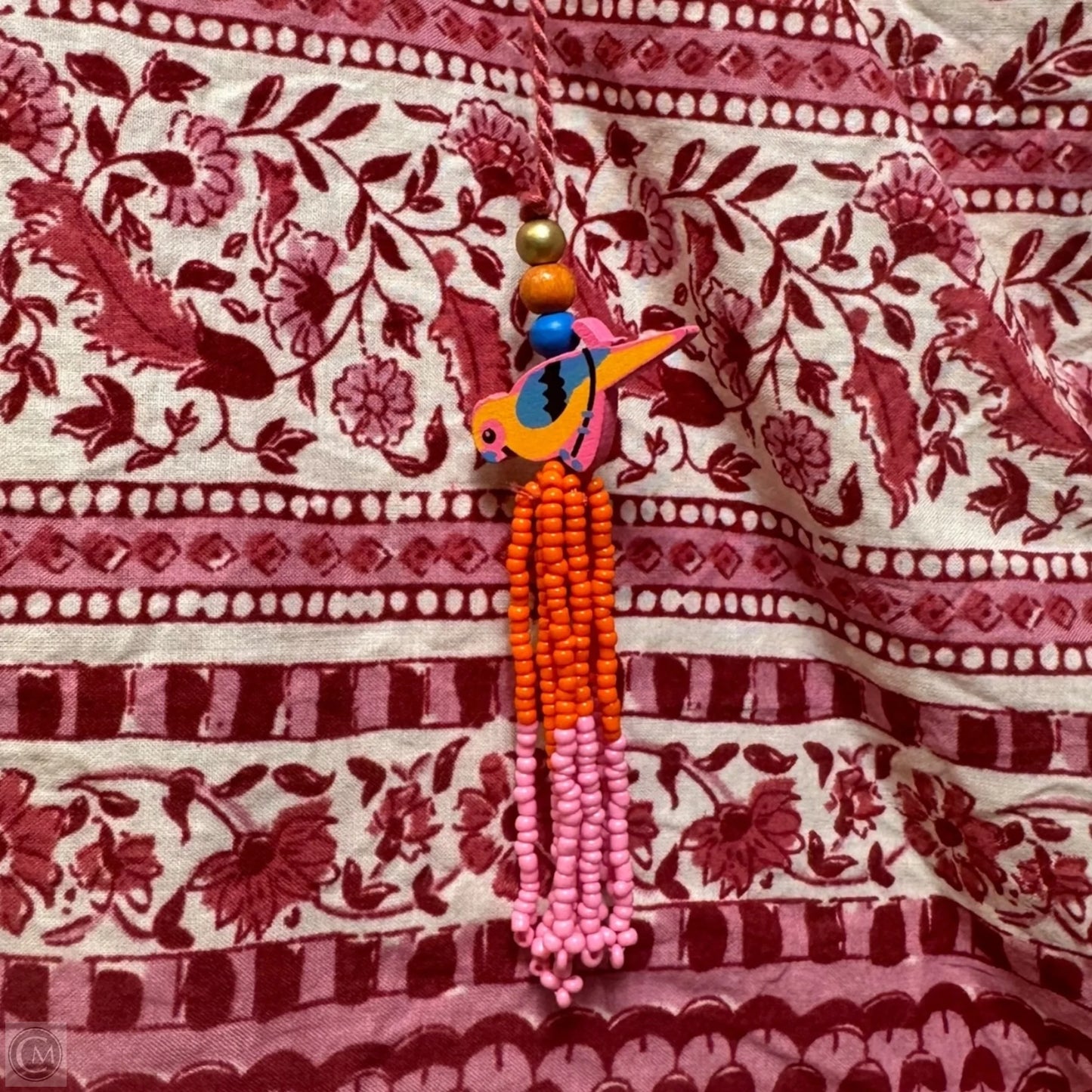 Top Sleeveless By C And C In Red & White, Size: S