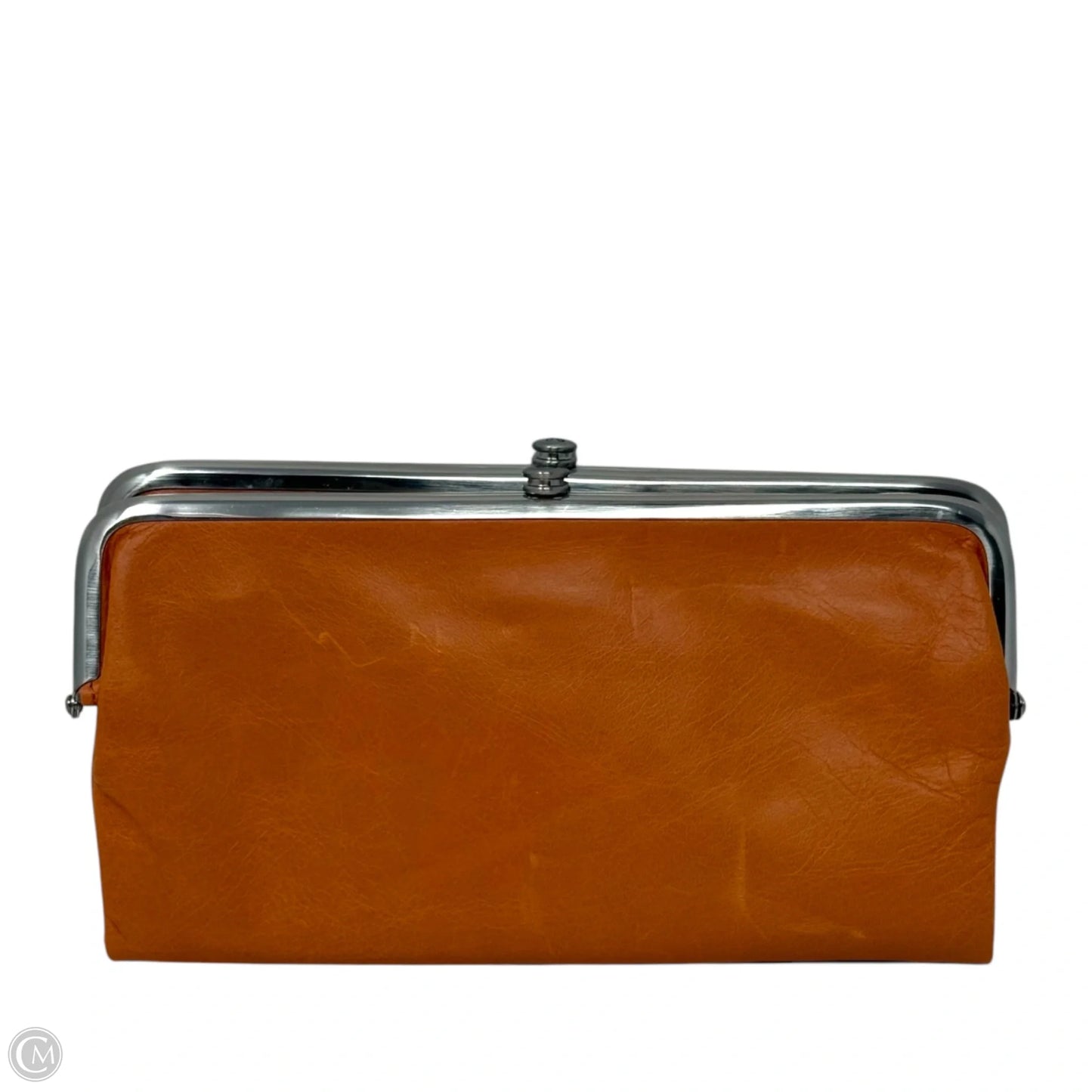 Lauren Leather Frame Clutch Wallet By Hobo Intl In Dusty Coral, Size: Medium