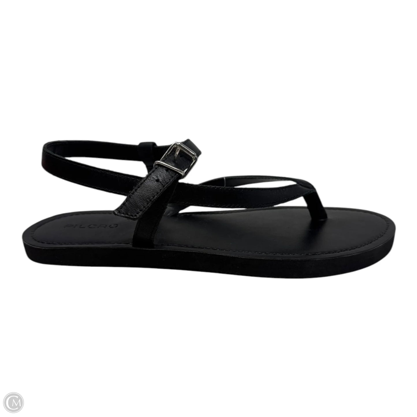 Sandals Flats By Pilcro In Black, Size: 6