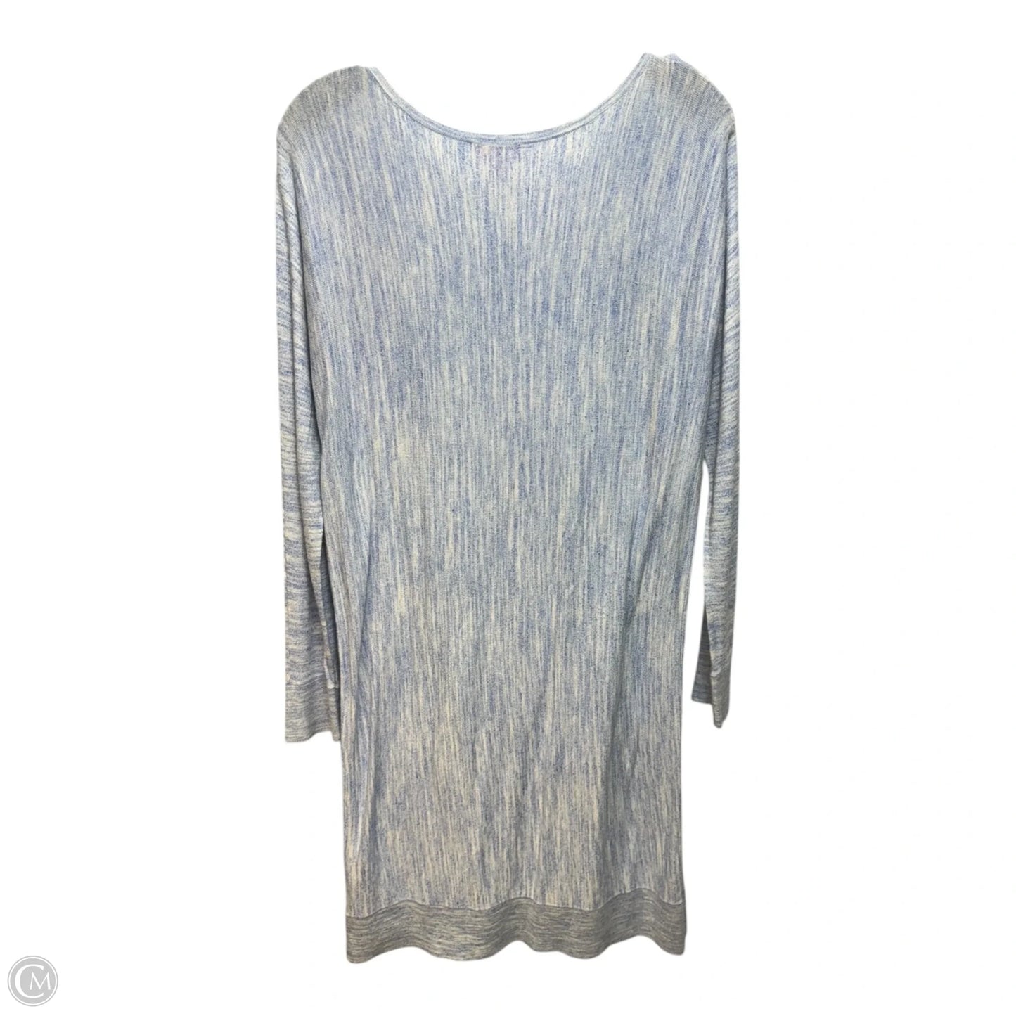 Jupiter Sweater Dress Designer By Lilly Pulitzer In Lapis Blue Space Dye, Size: M
