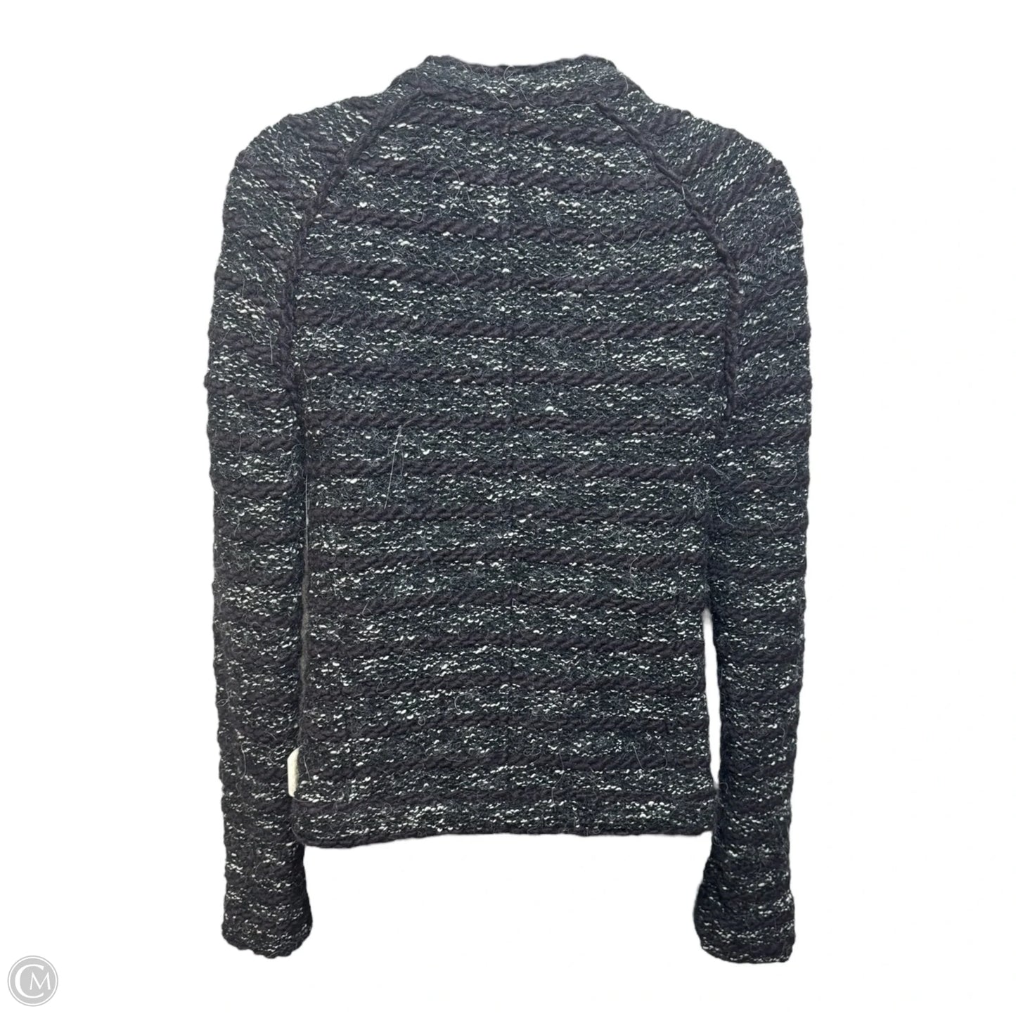Wool Blend Blazer Designer By Isabel Marant Etoile In Grey, Size: 4