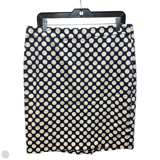 Skirt Mini & Short By J. Crew In Polkadot Pattern, Size: 12