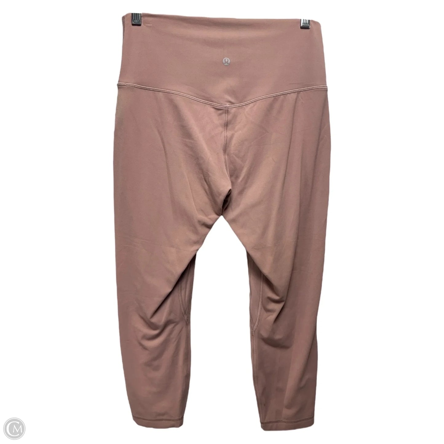Athletic Leggings By Lululemon In Mauve, Size: 10