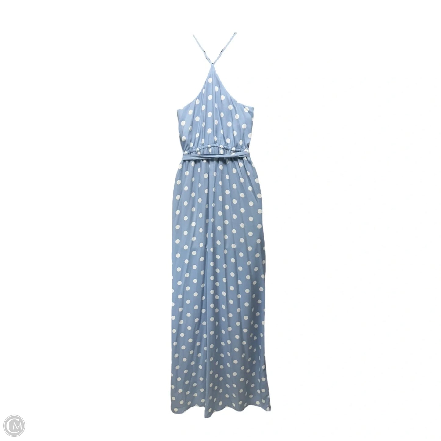 Dress Casual Maxi By Ann Taylor In Polkadot Pattern, Size: 0