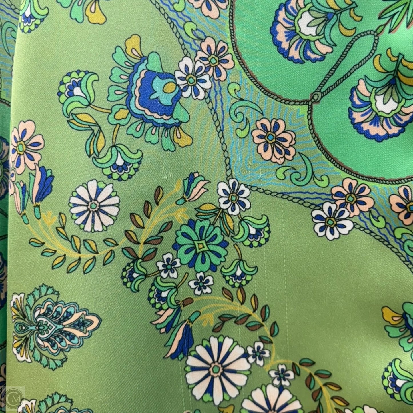 Scarf Top Long Sleeve By Rachel Zoe In Green, Size: S